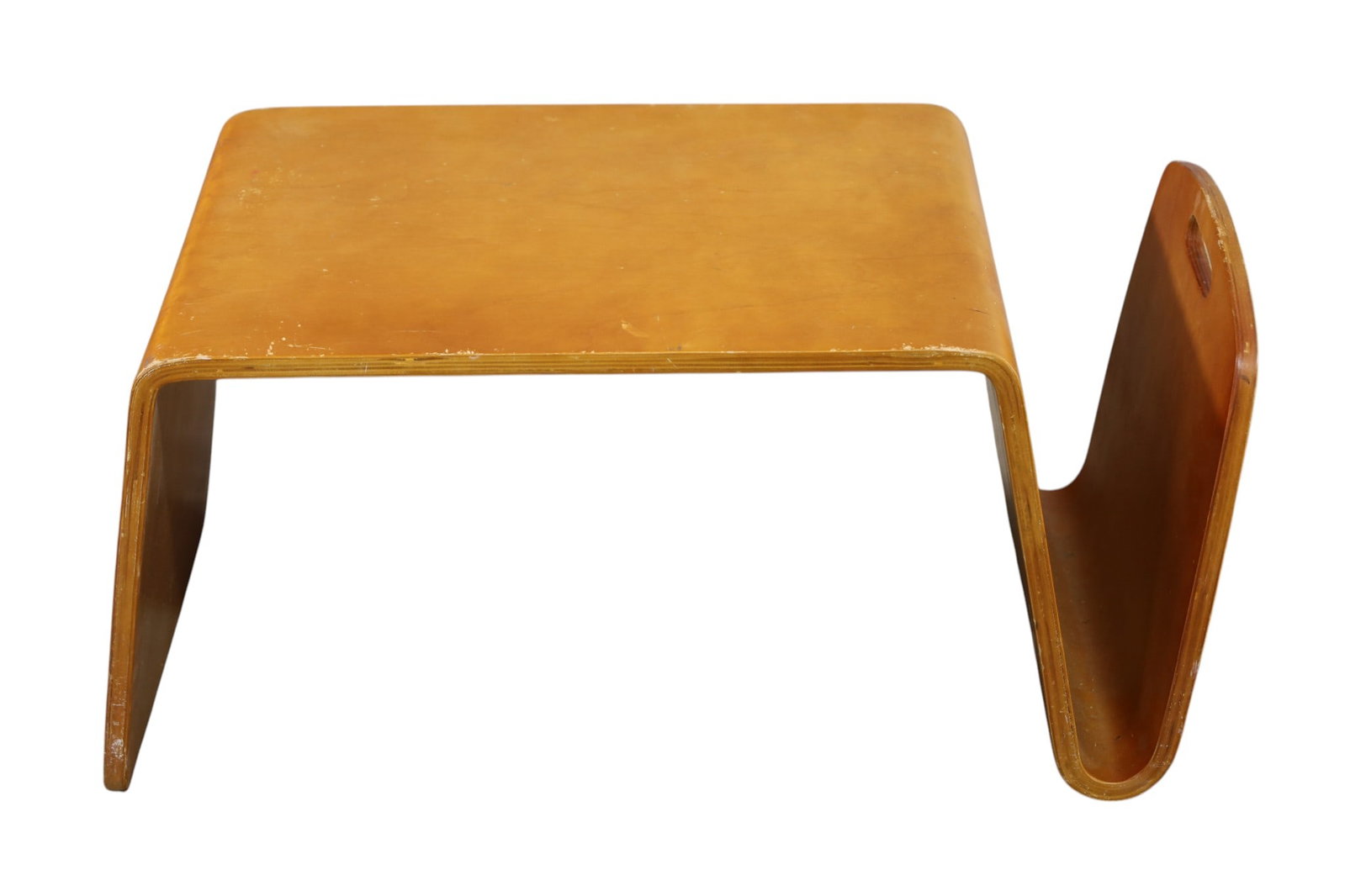 BENT WOOD SIDE TABLE (1 of 3)