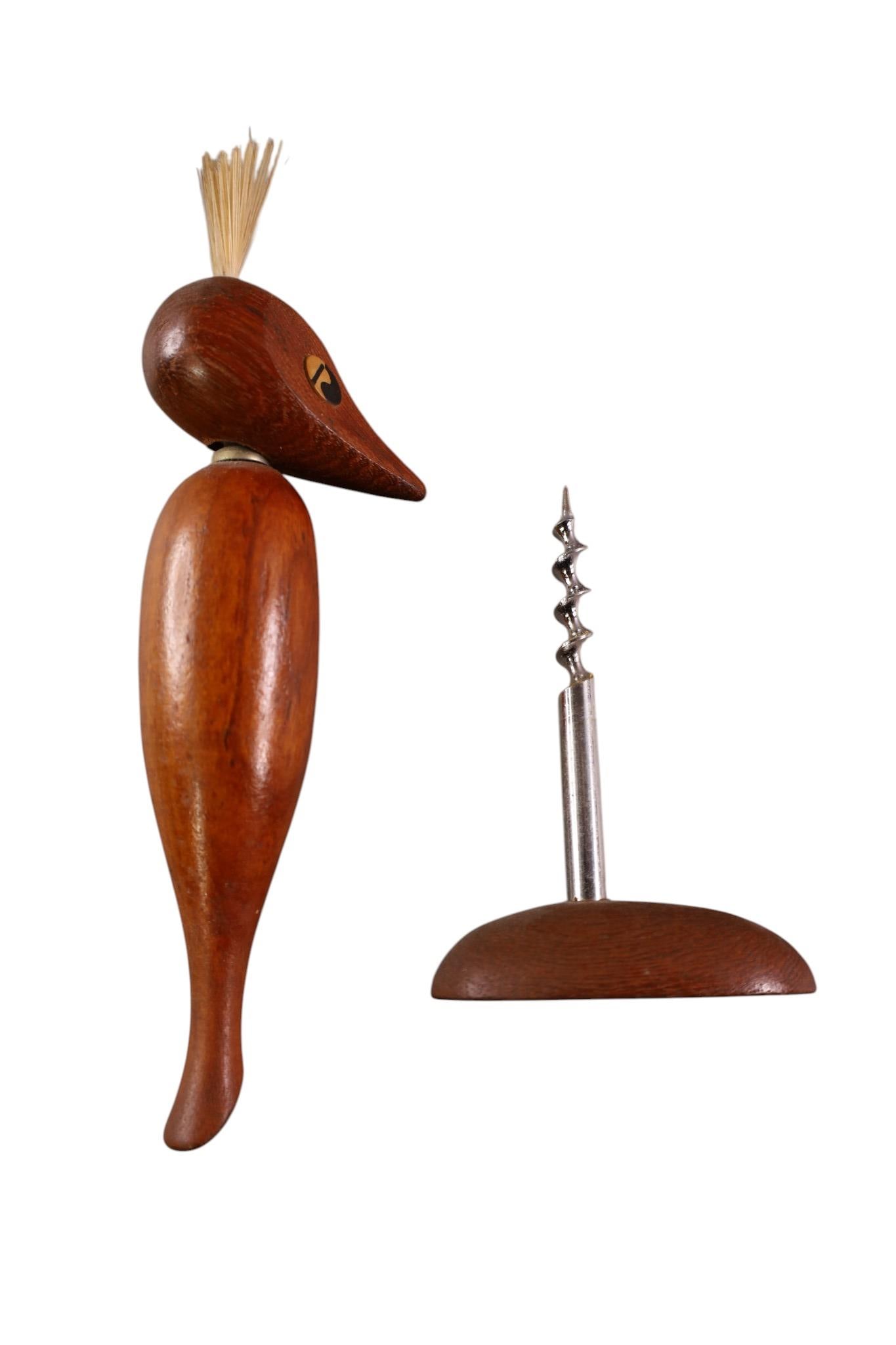 3 TEAK FIGURES - 2
