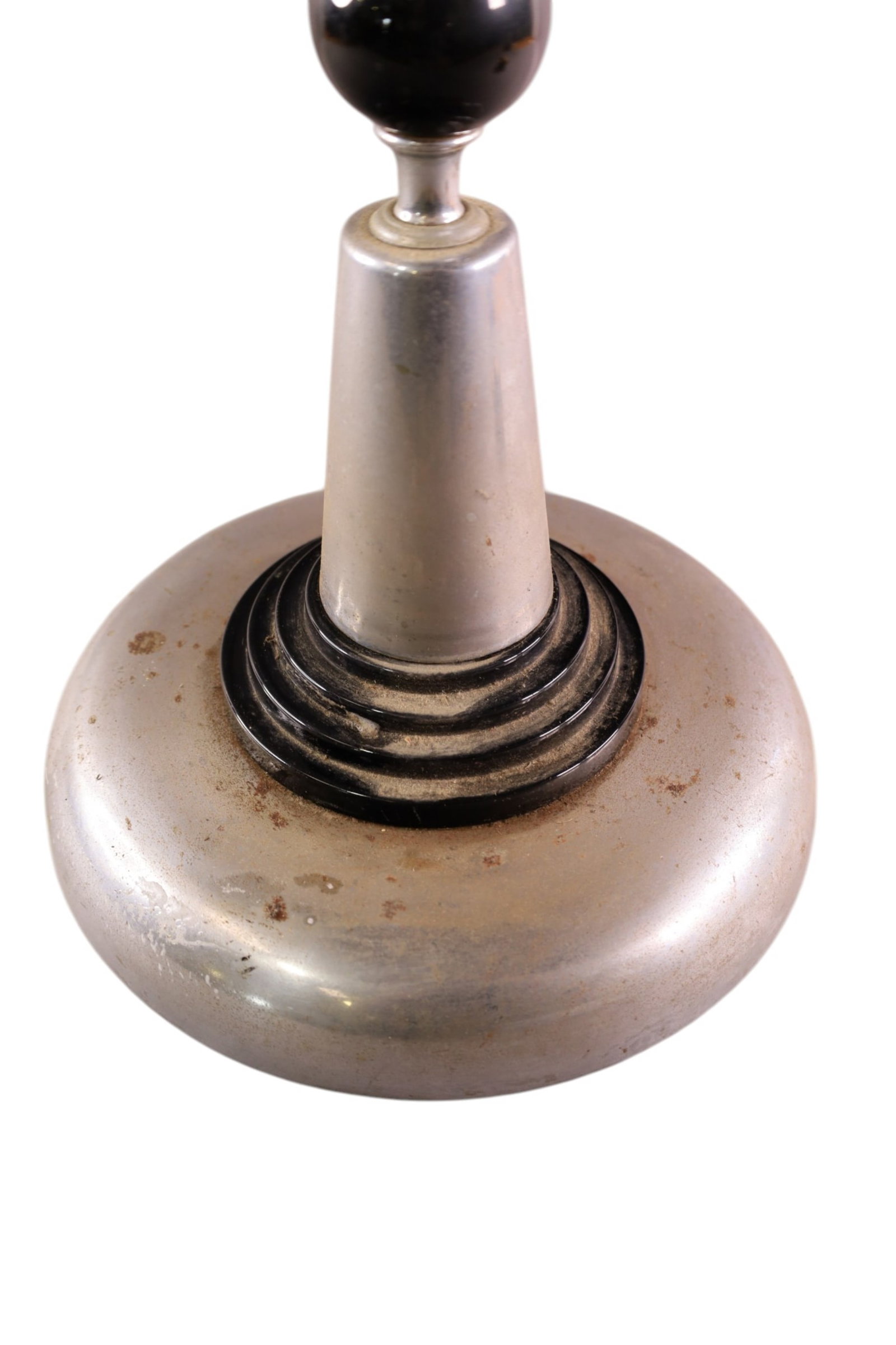 CHROME ART DECO SMOKESTAND - 2