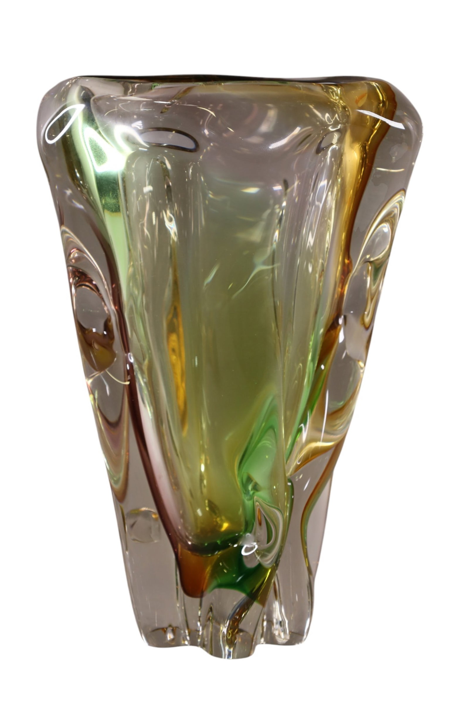 ART GLASS VASE (1 of 2)