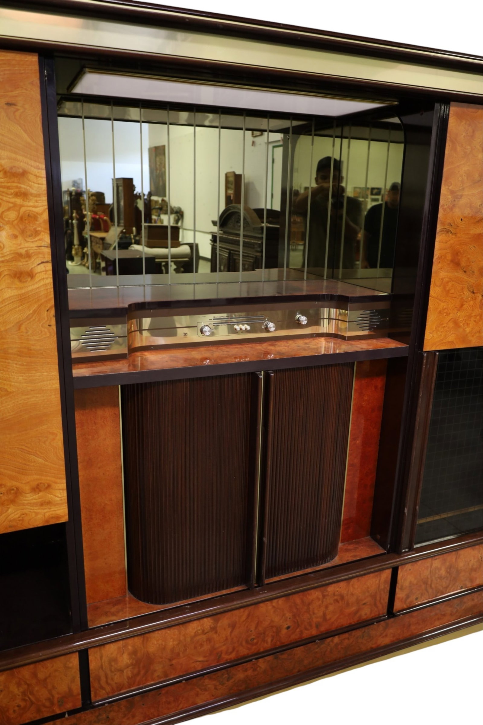ART DECO STYLE WALL UNIT - 2