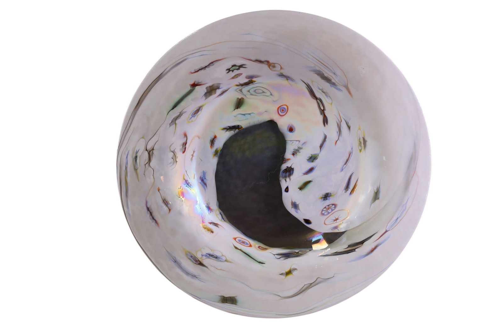 LARGE ART GLASS PLATTER (1 of 3)