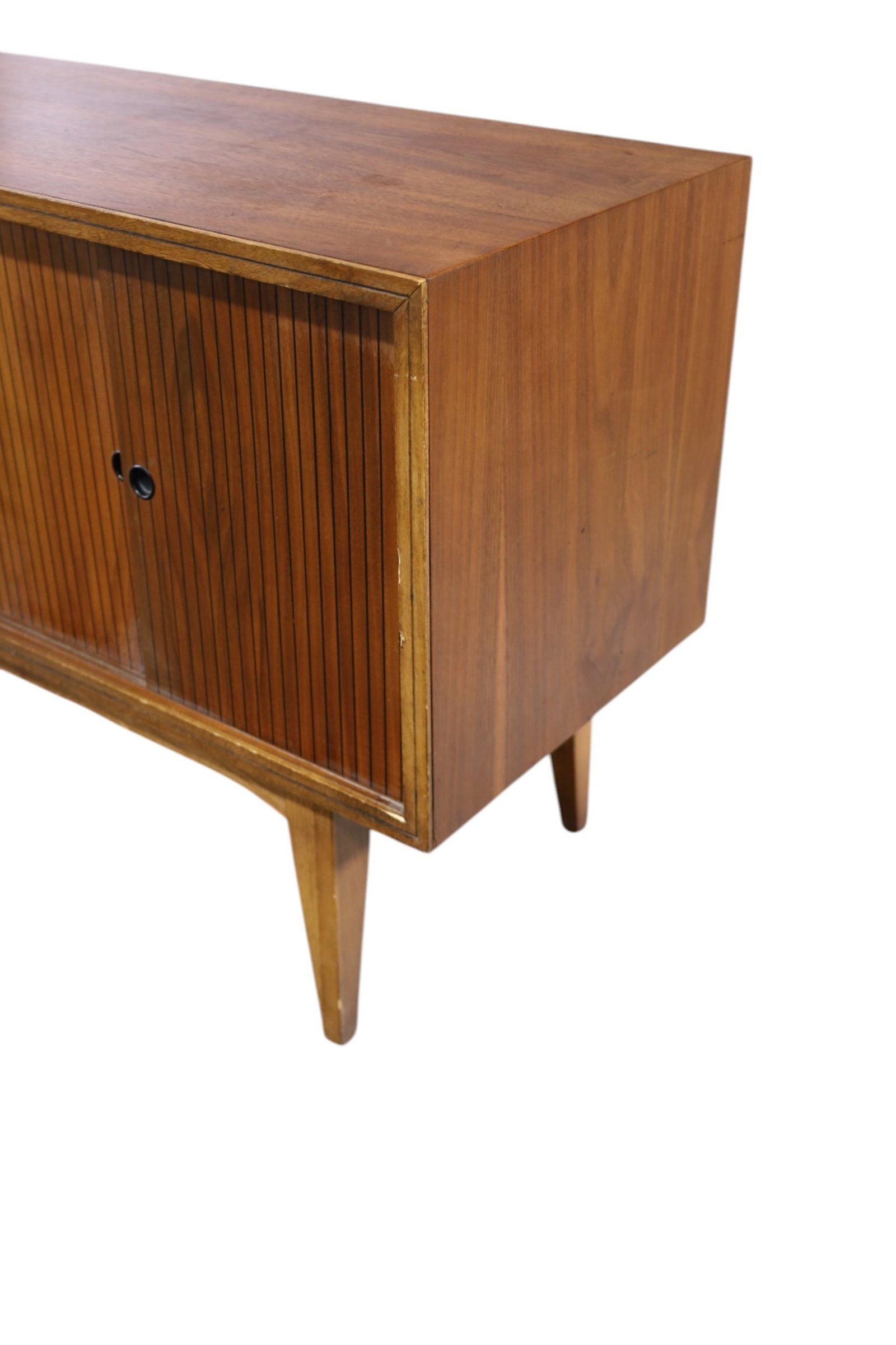 MID CENTURY MODERN RECORD CABINET - 3