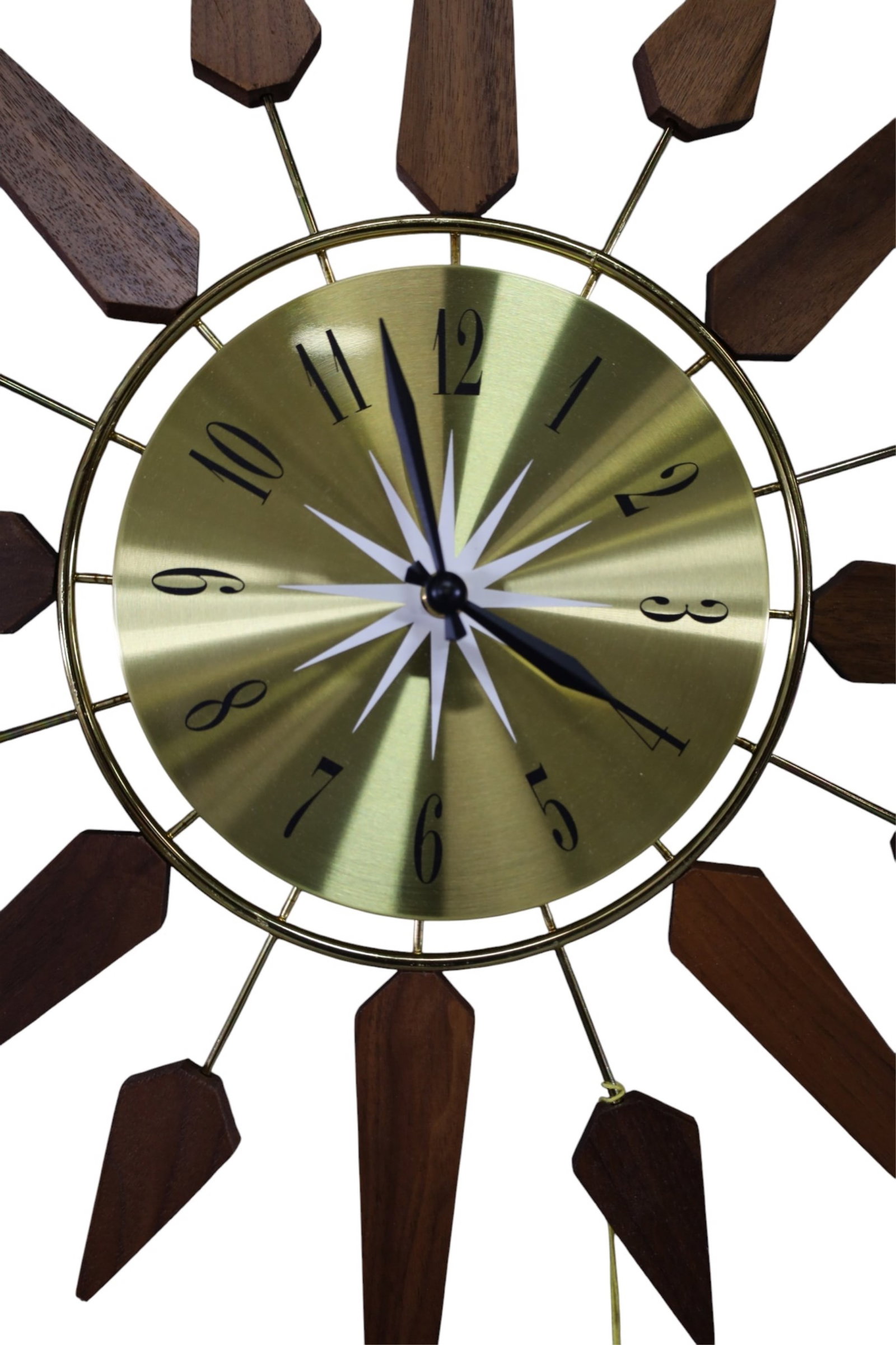 MID CENTURY MODERN CLOCK - 2