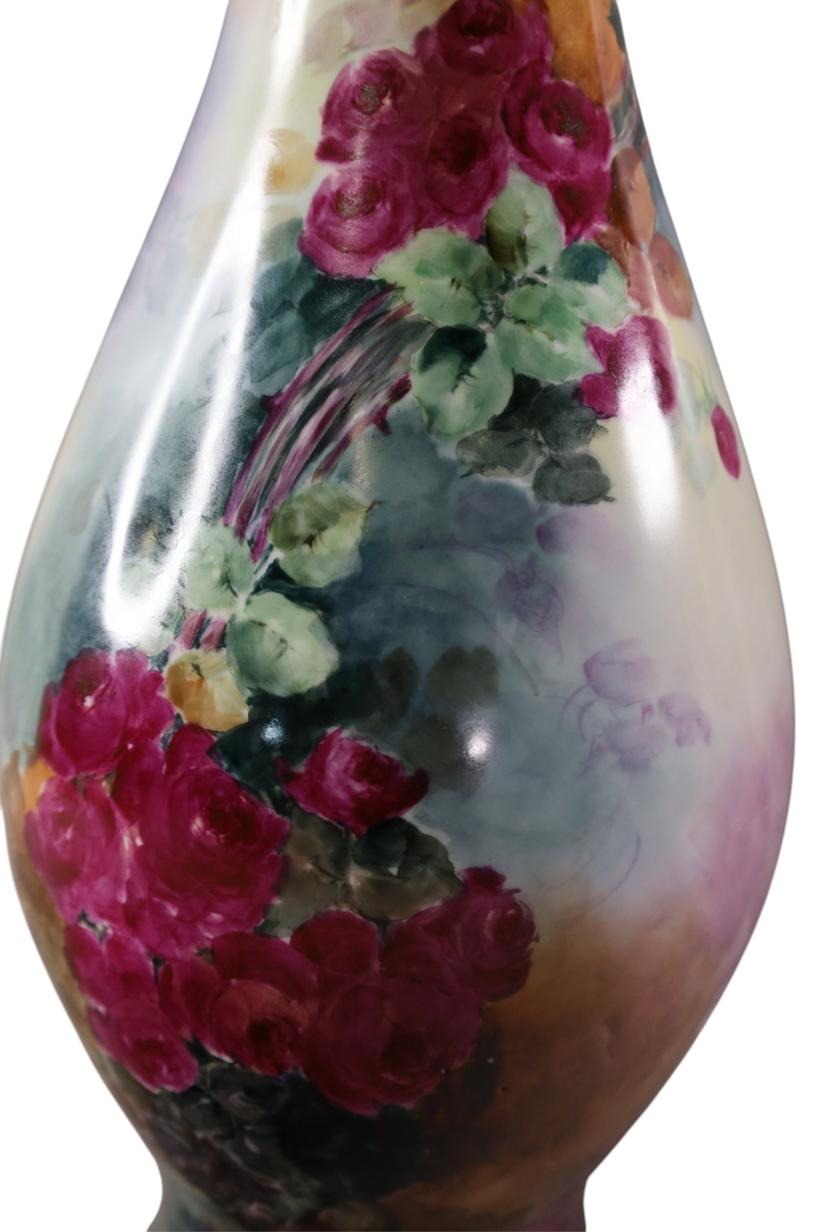 LARGE LIMOGES VASE - 2