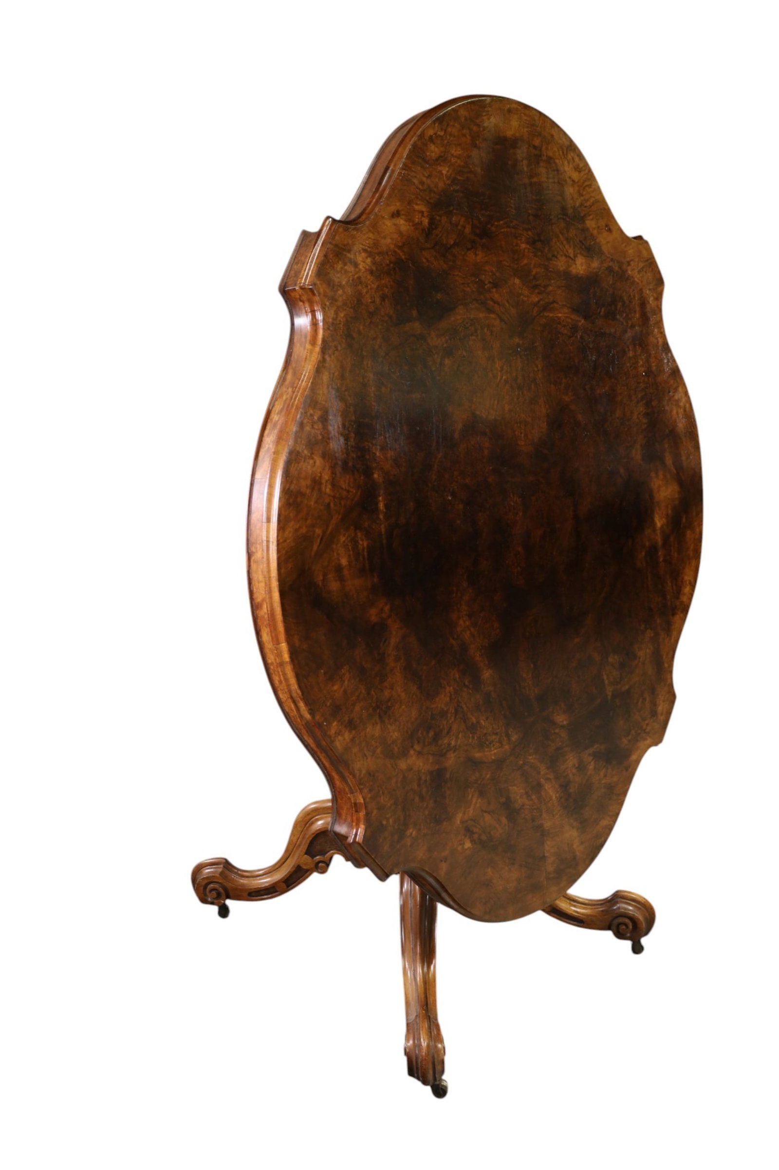 LARGE VICTORIAN TILT TOP TABLE - 4