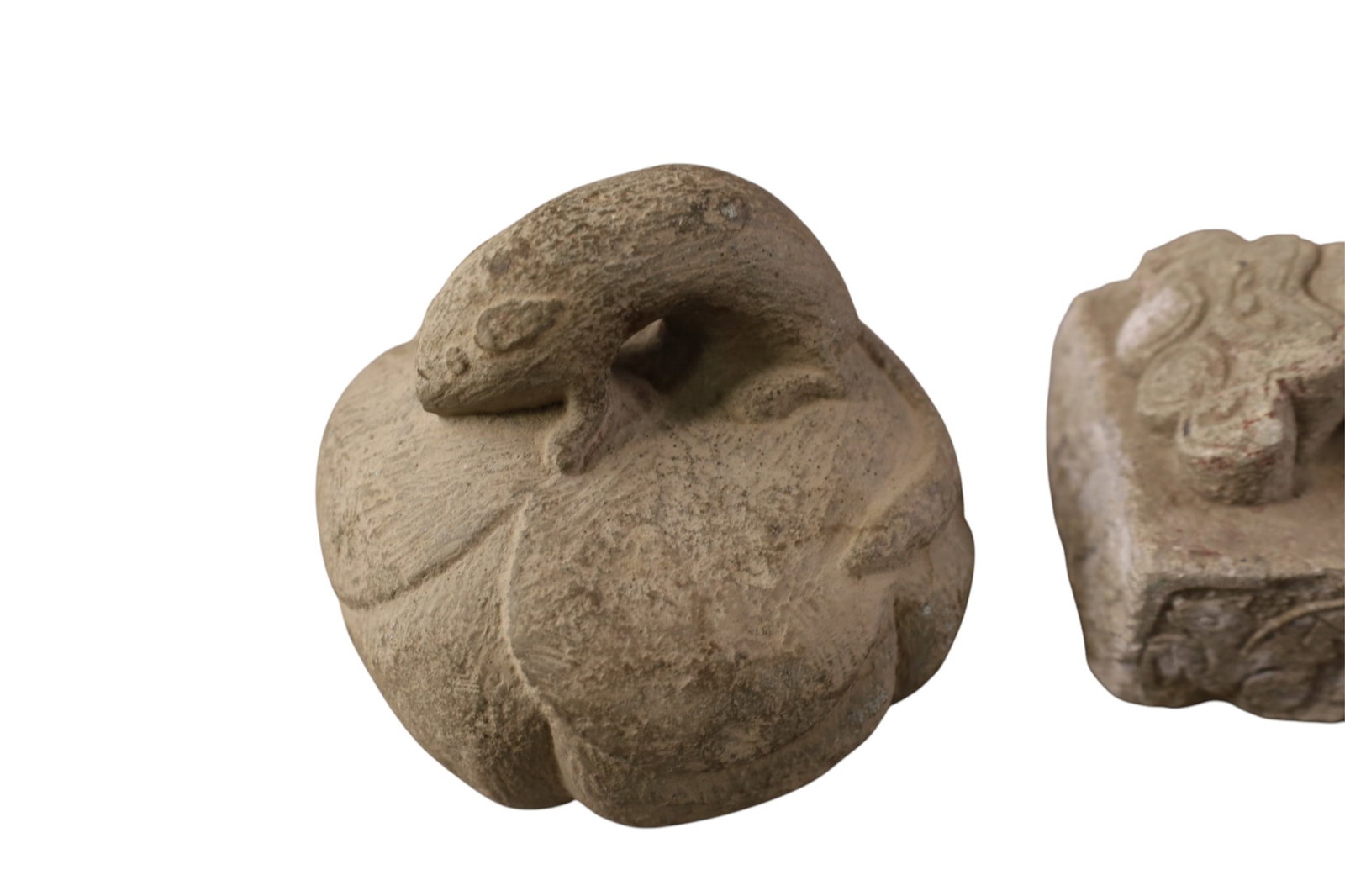 4 STONE SCULPTURES - 2