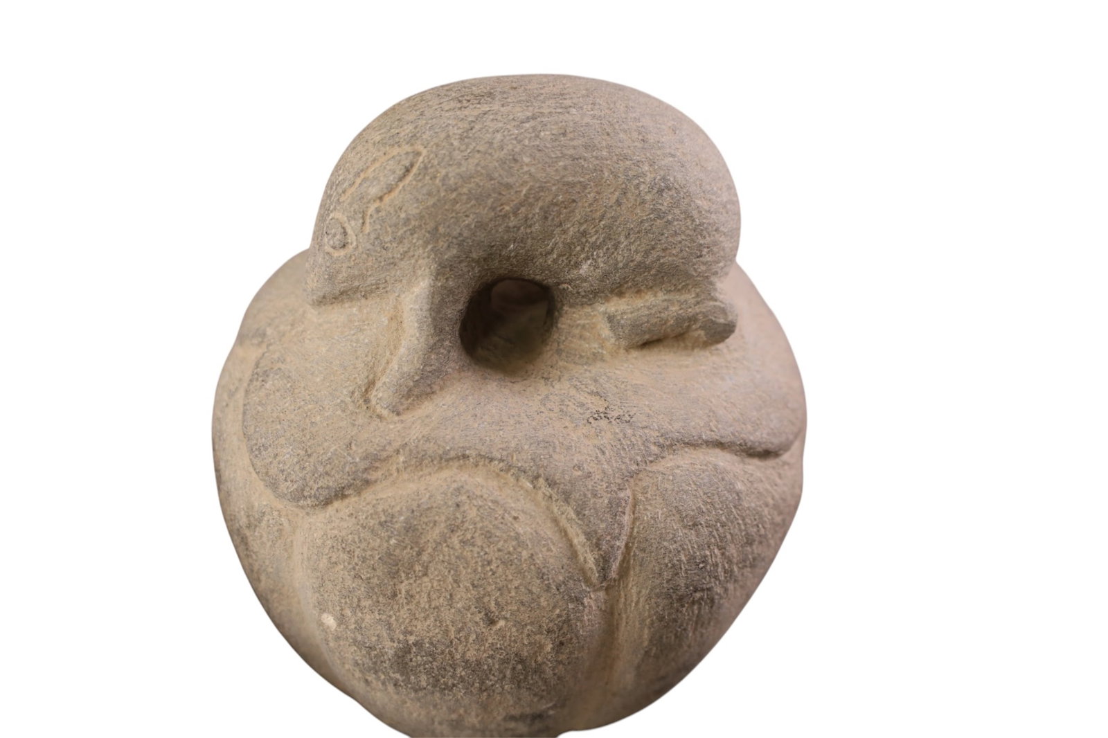 4 STONE SCULPTURES - 3