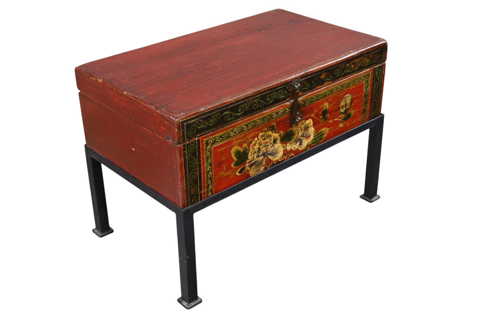 CHINESE TRUNK ON STAND - 2