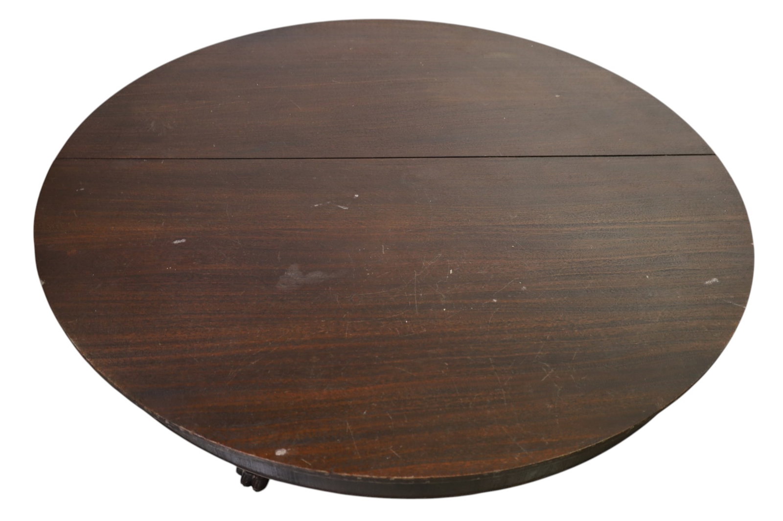 MAHOGANY CLAW FOOT DINING TABLE - 3