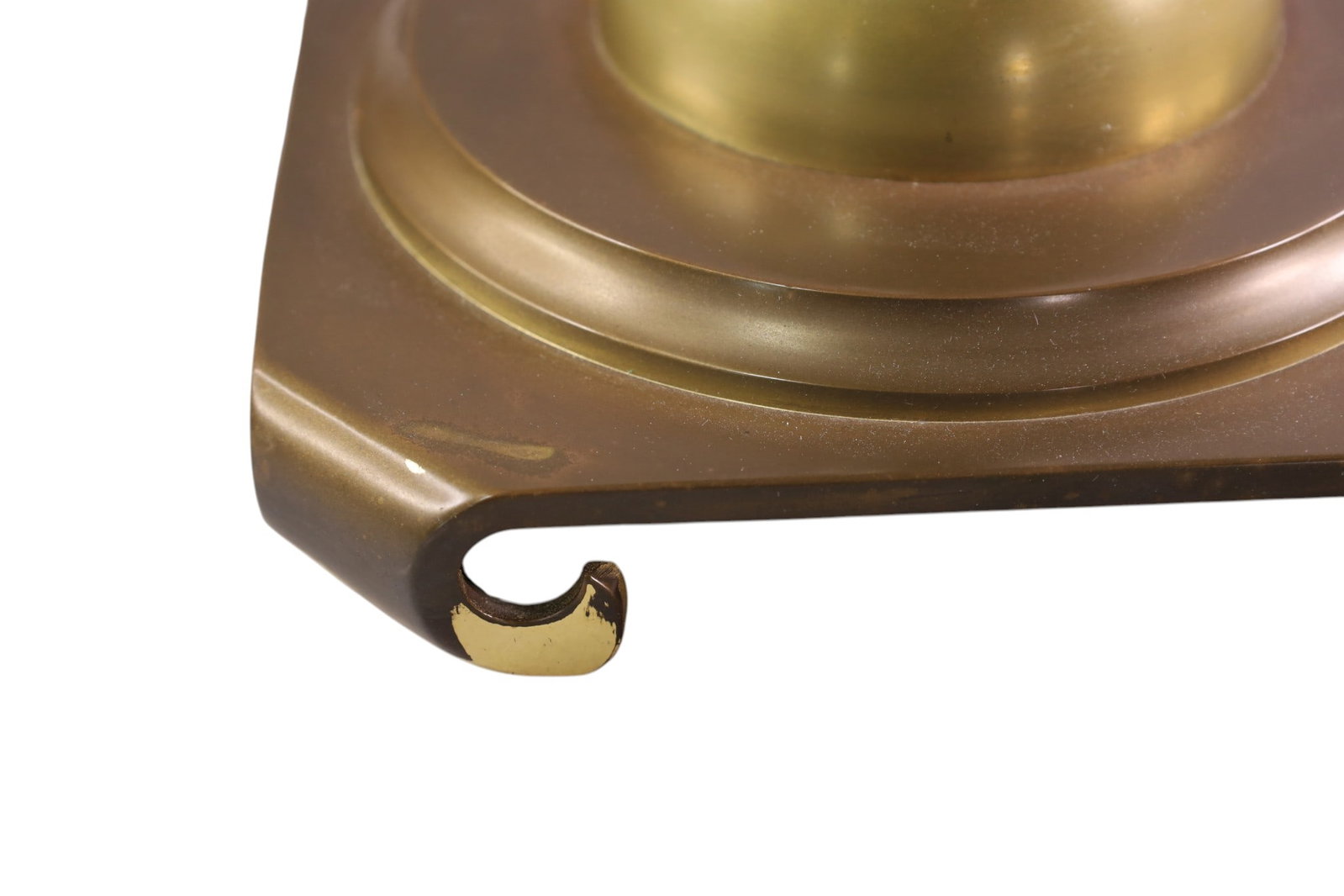 SLAG GLASS TABLE LAMP - 3