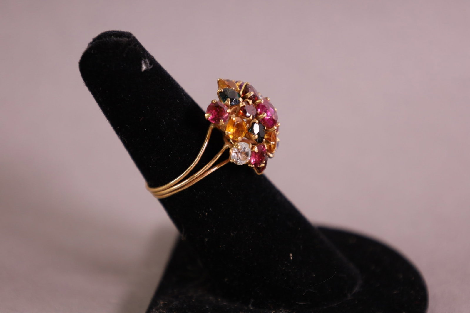 14K GOLD COCKTAIL RING - 2