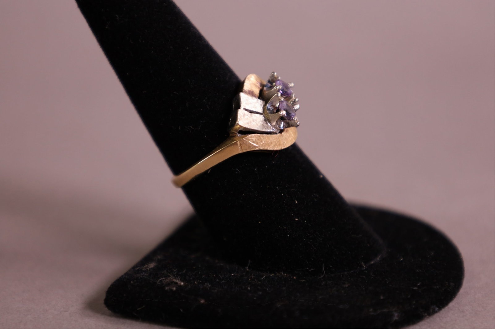 14K AMETHYST RING - 2
