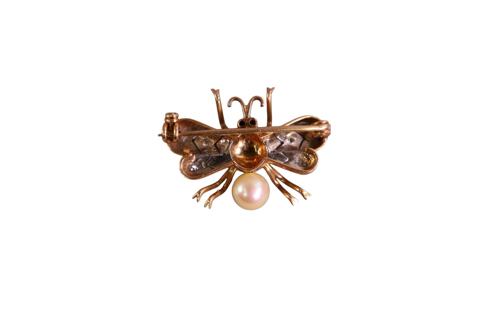 14K GOLD BEE PIN - 2