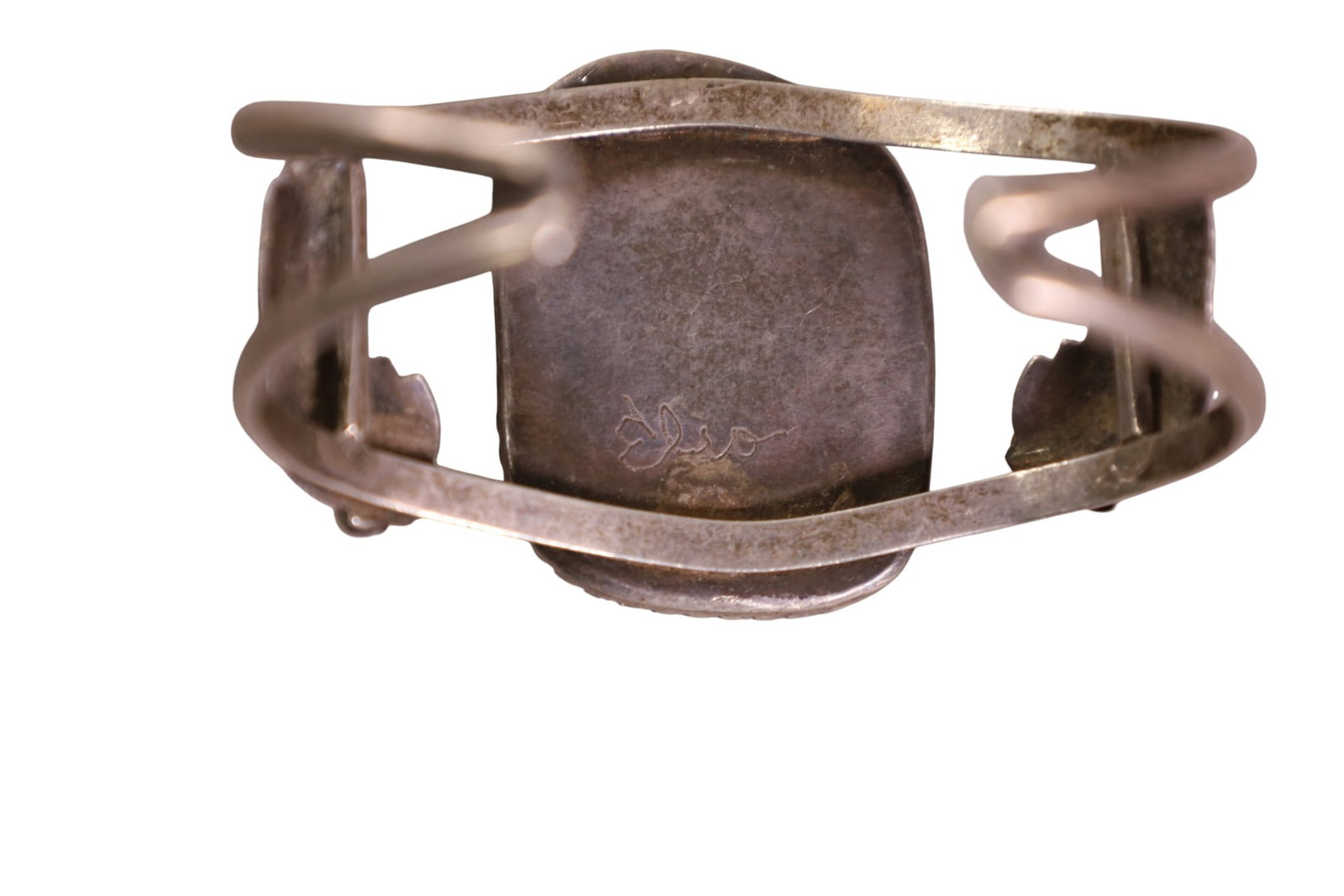 3 NATIVE AMERICAN CUFF BRACELETS - 6