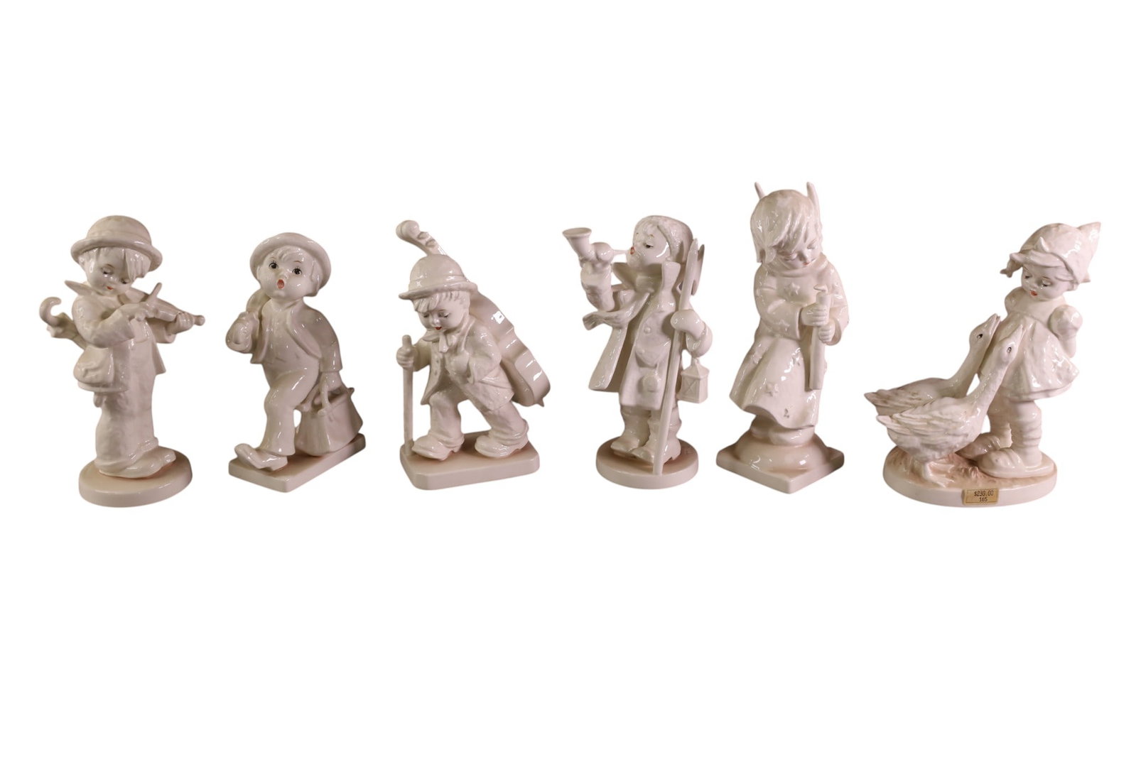 6 HUMMEL FIGURES: EXPRESSIONS OF YOUTH SERIES. 8" H.