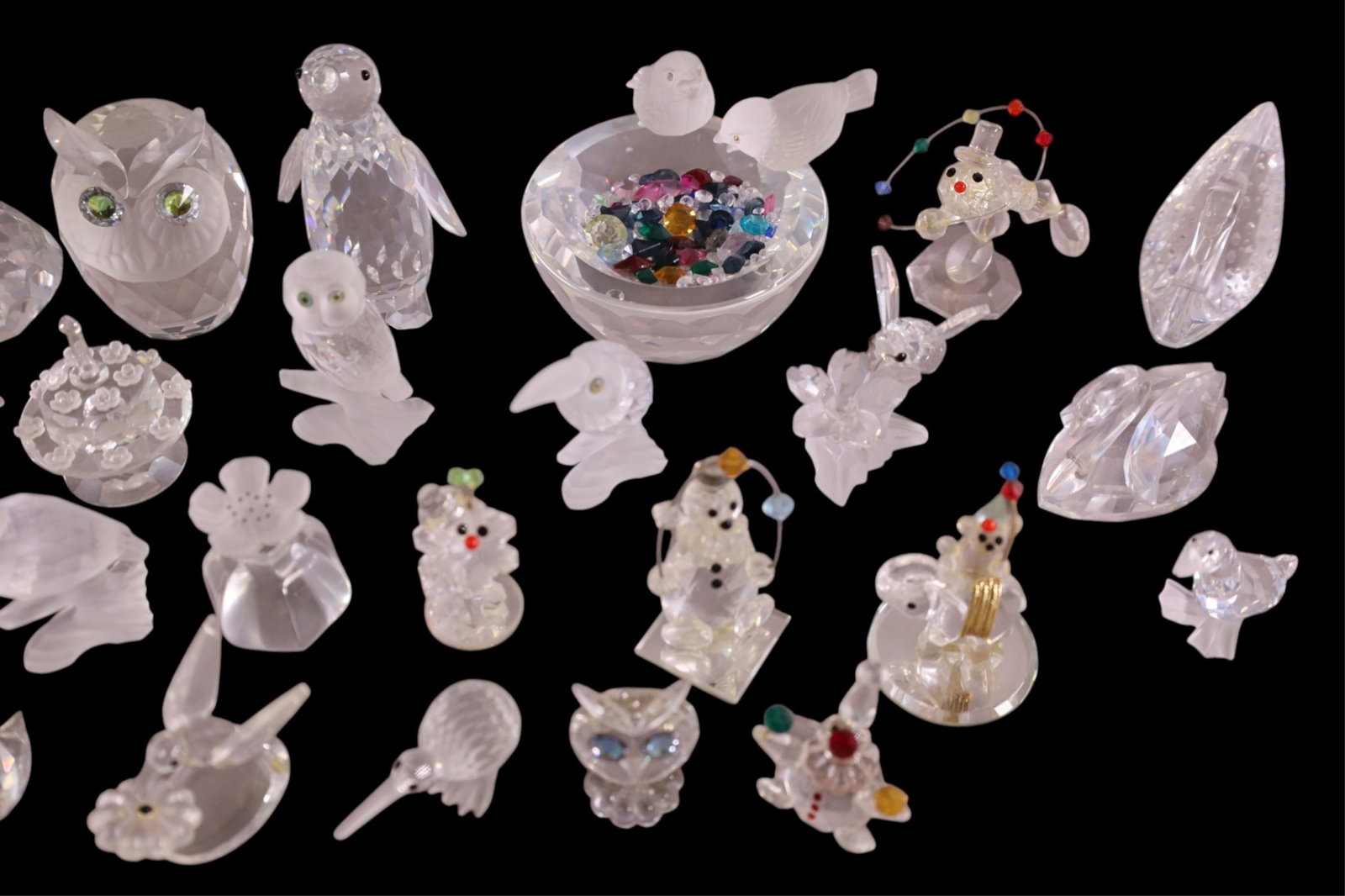 30 SWAROVSKI CRYSTAL FIGURES - 2
