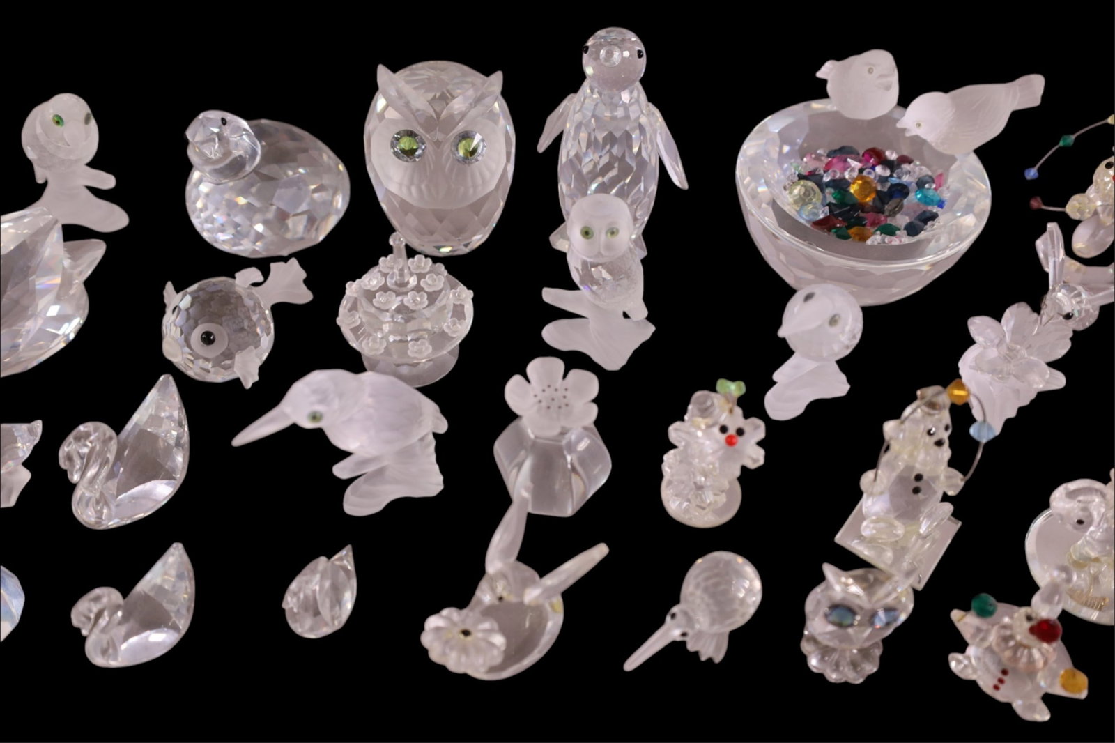 30 SWAROVSKI CRYSTAL FIGURES - 3