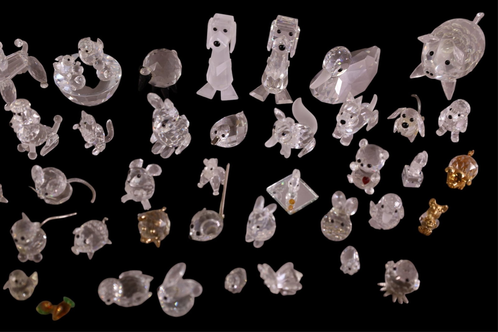 40 SWAROVSKI CRYSTAL FIGURES - 4