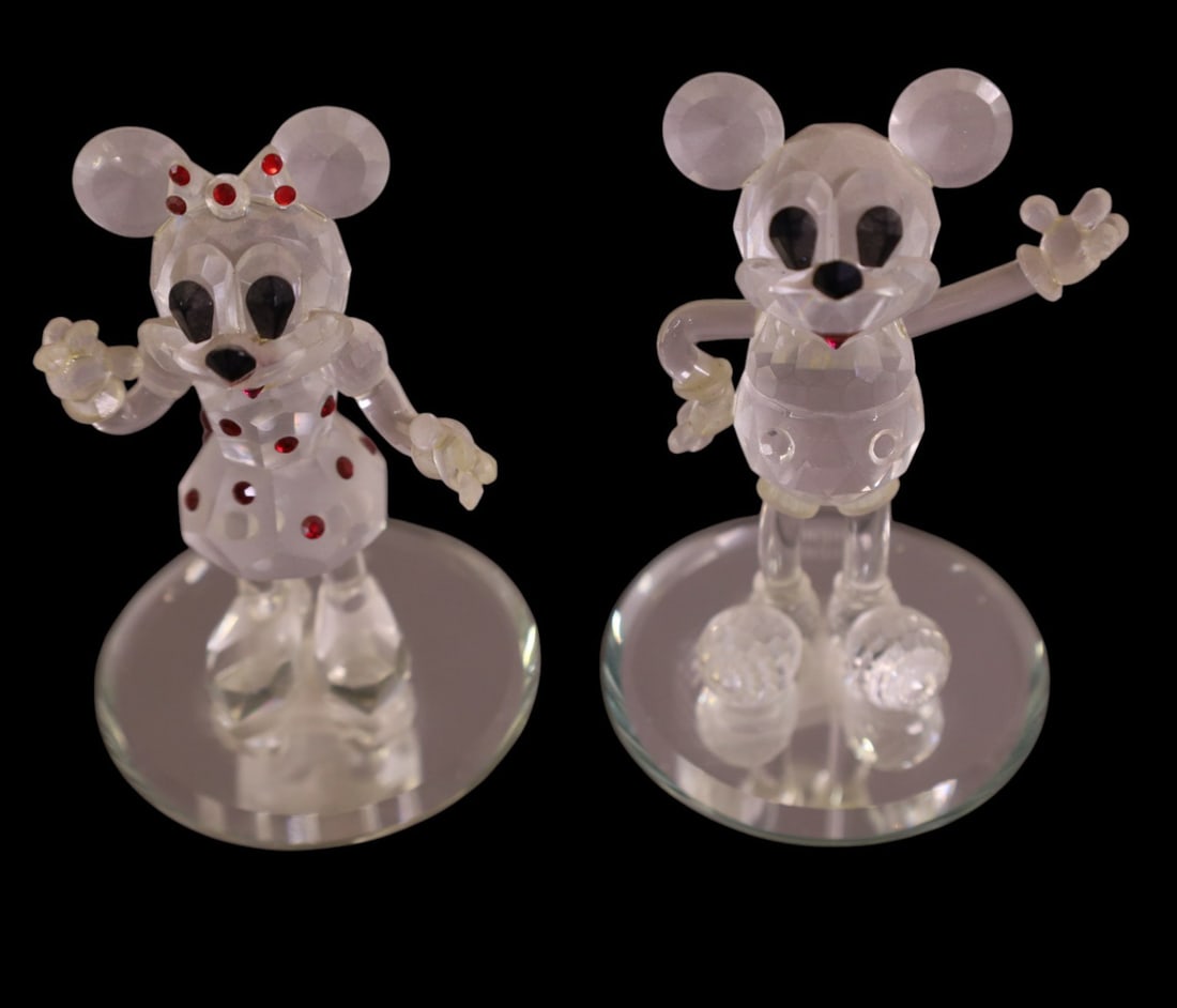 4 DISNEY SWAROVSKI FIGURES - 3