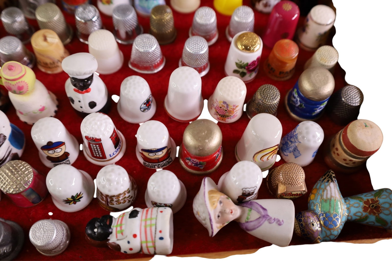 COLLECTION OF THIMBLES - 4