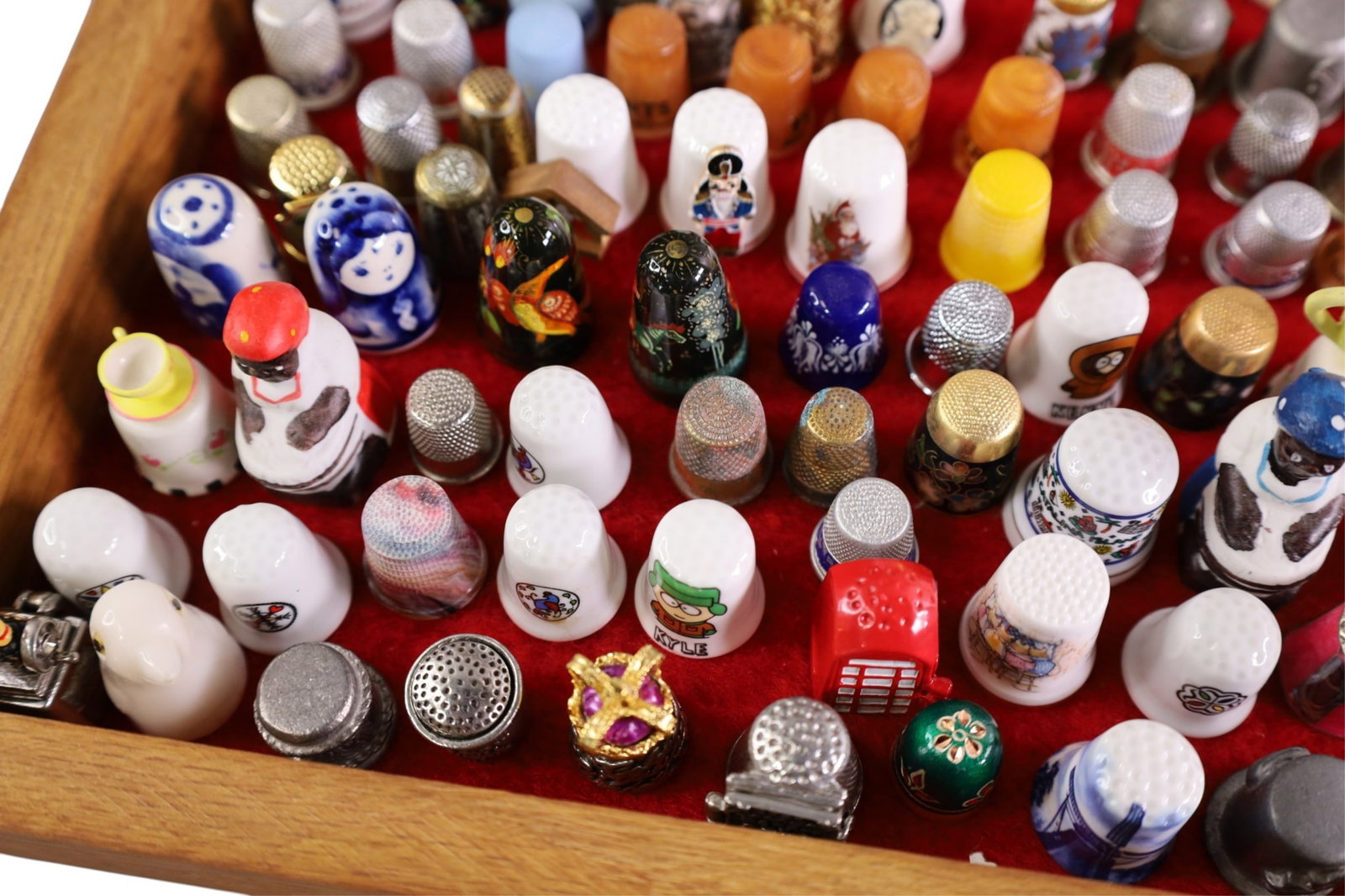 COLLECTION OF THIMBLES - 5
