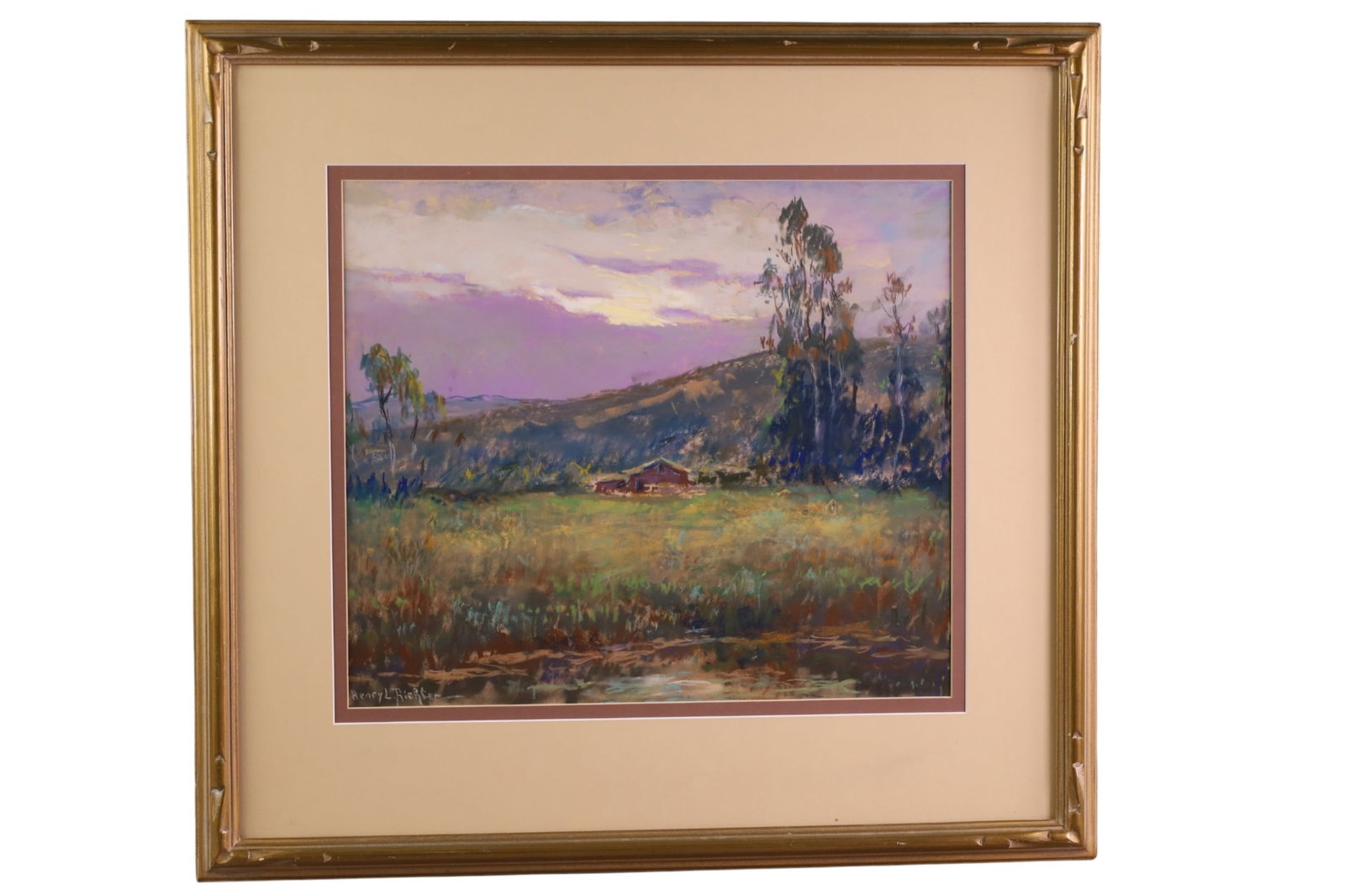 HENRY RICHTER LANDSCAPE PASTEL (1 of 5)