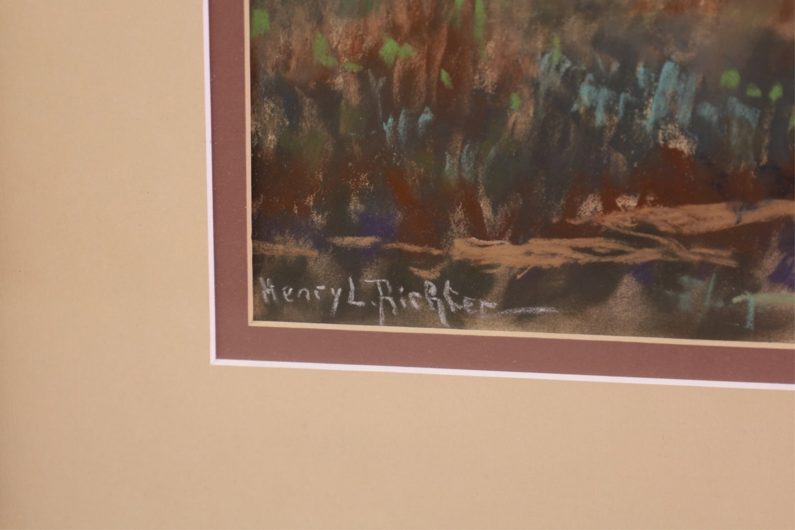 HENRY RICHTER LANDSCAPE PASTEL - 3