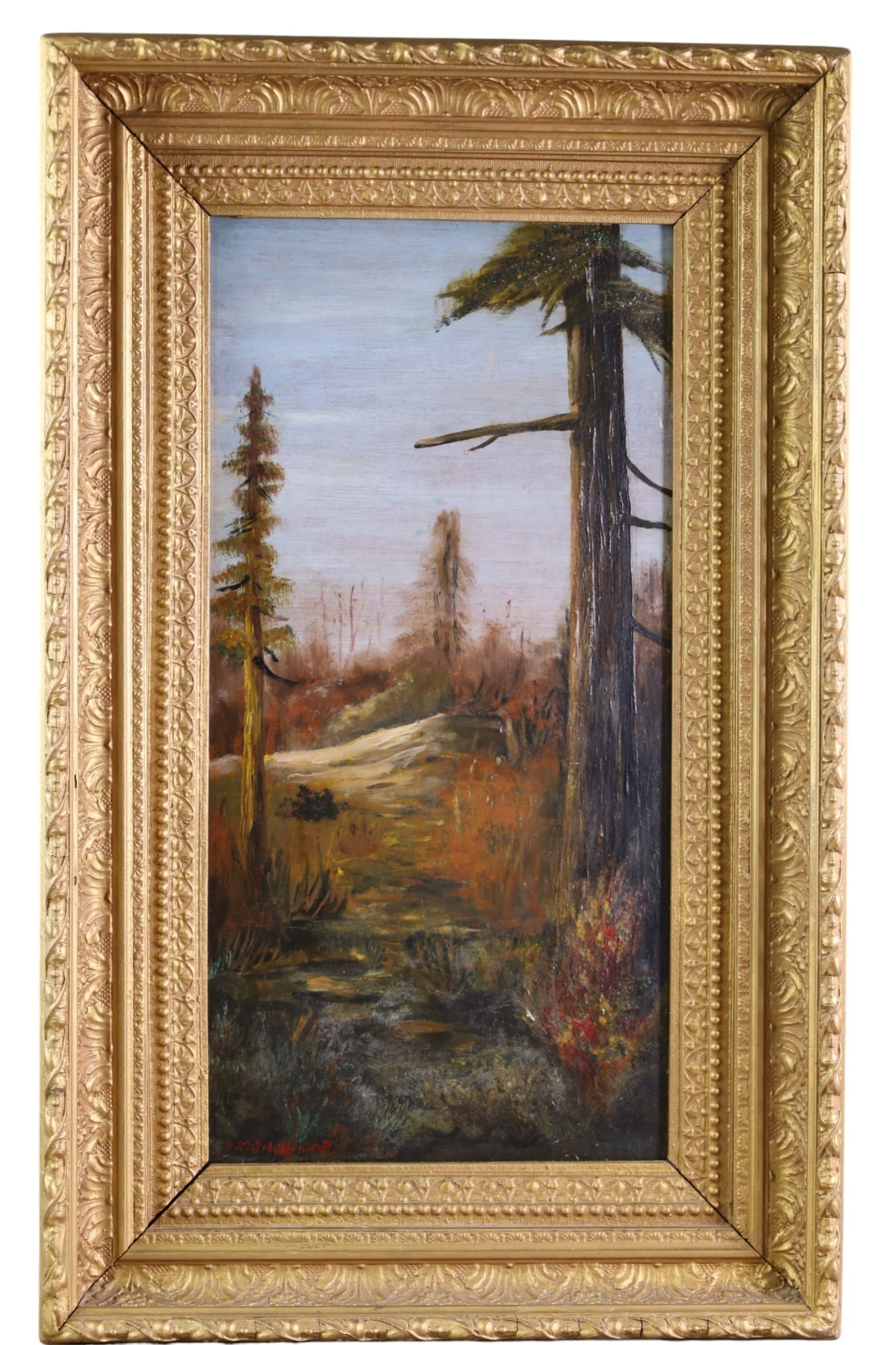 A.M. PODCHERNIKOF OIL PAINTING (1 of 3)