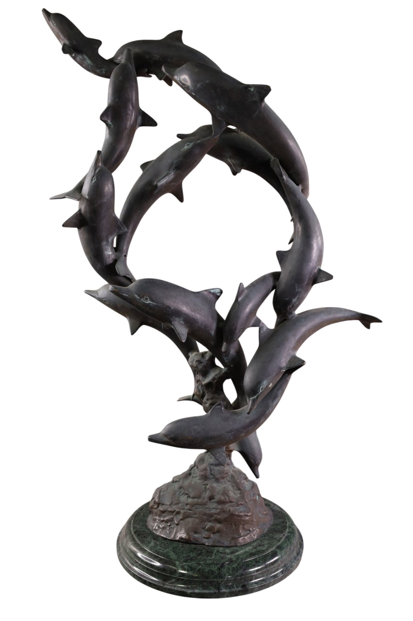 LARGE DOLPHIN BRONZE - 2