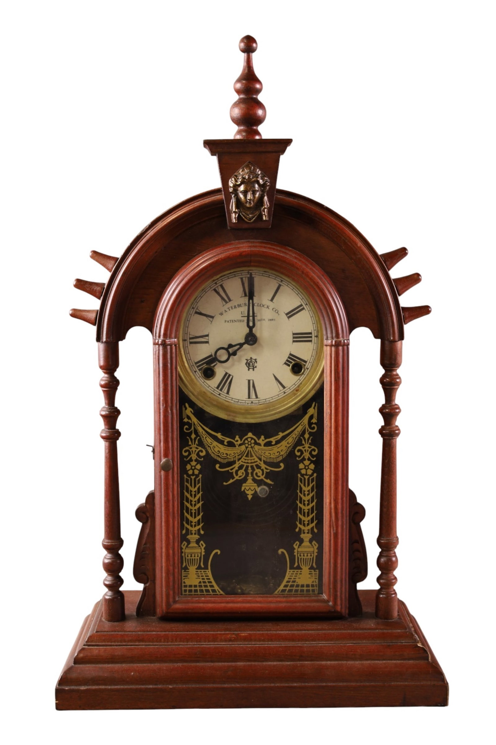 VICTORIAN STYLE KITCHEN CLOCK (1 of 4)