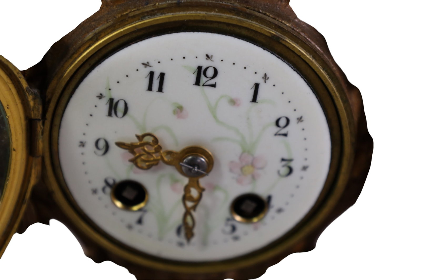 ART NOUVEAU SHELF CLOCK - 2
