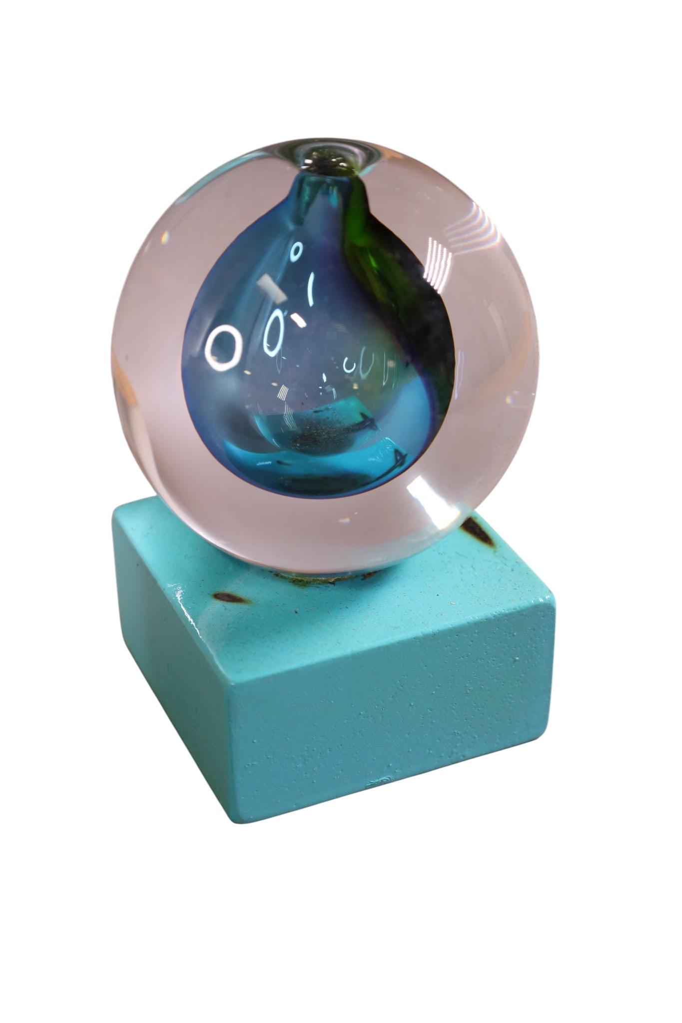 PAUL HARRIE ZEPHYR PAPERWEIGHT SAMPLES - 3