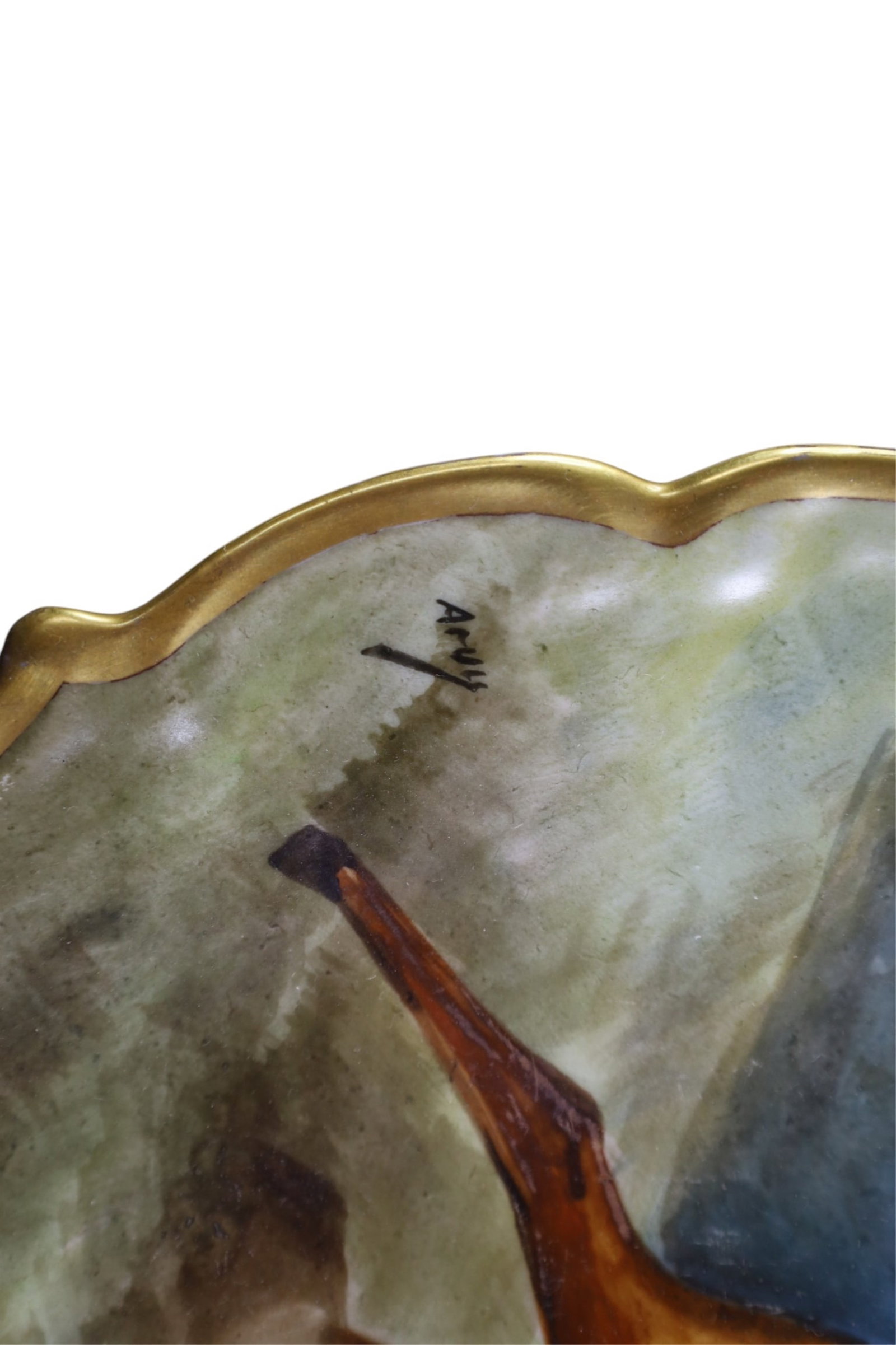 2 LIMOGES PLATES - 2