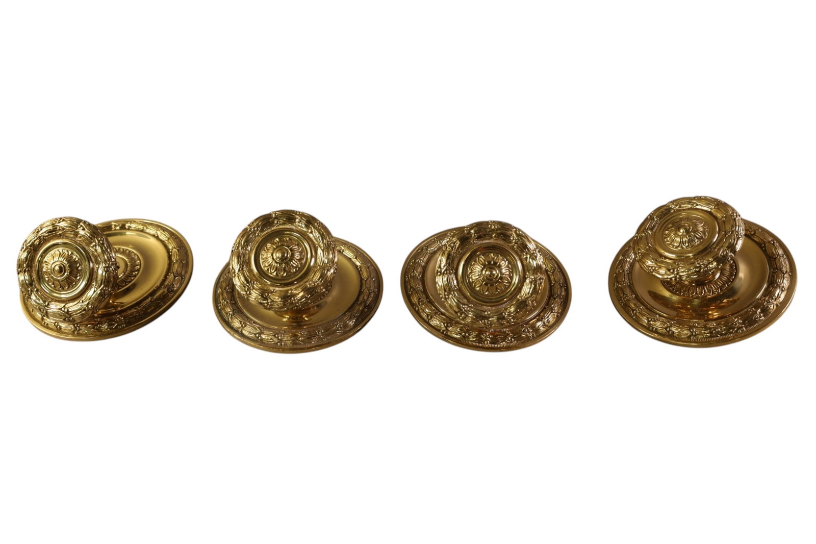 4 HOLLYWOOD REGENCY DOOR HANDLES: 4 HOLLYWOOD REGENCY DOOR HANDLES OR TIE BACKS