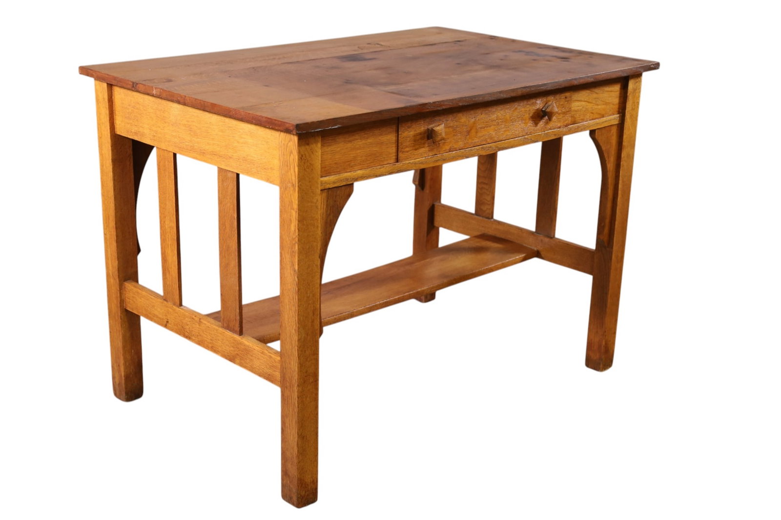 MISSION OAK DESK (1 of 3)