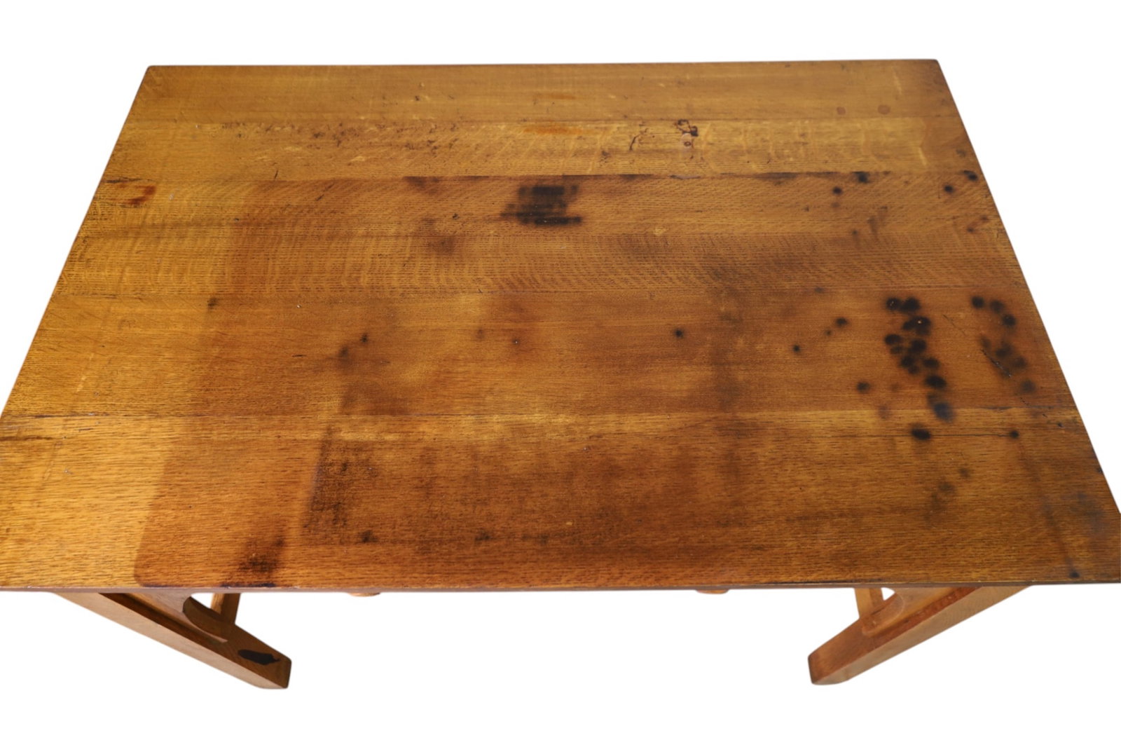 MISSION OAK DESK - 3