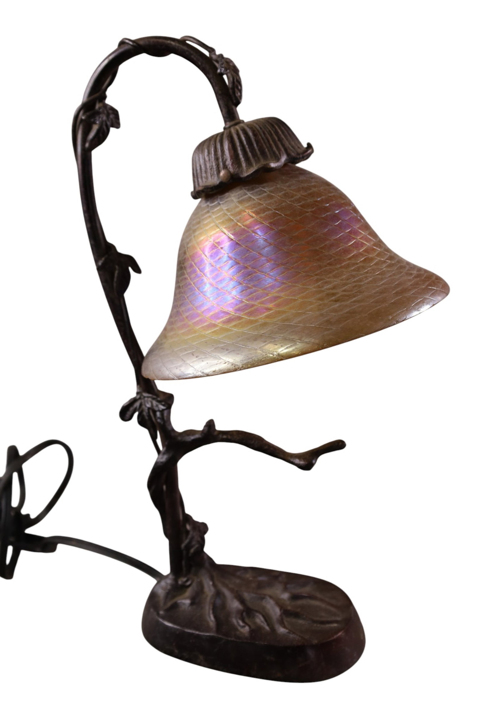 ART GLASS LAMP (1 of 2)
