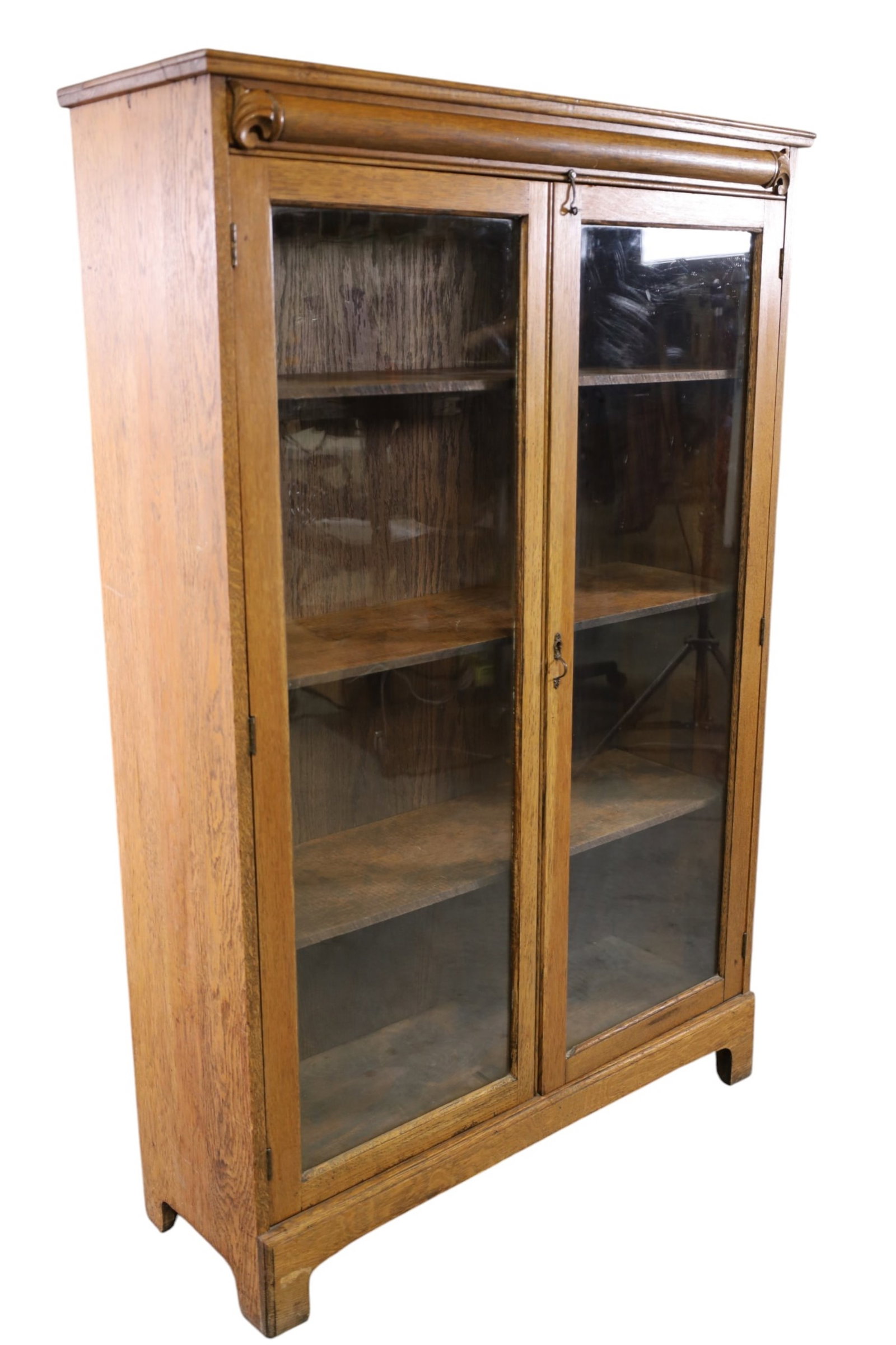 AMERICAN OAK BOOKCASE - 2