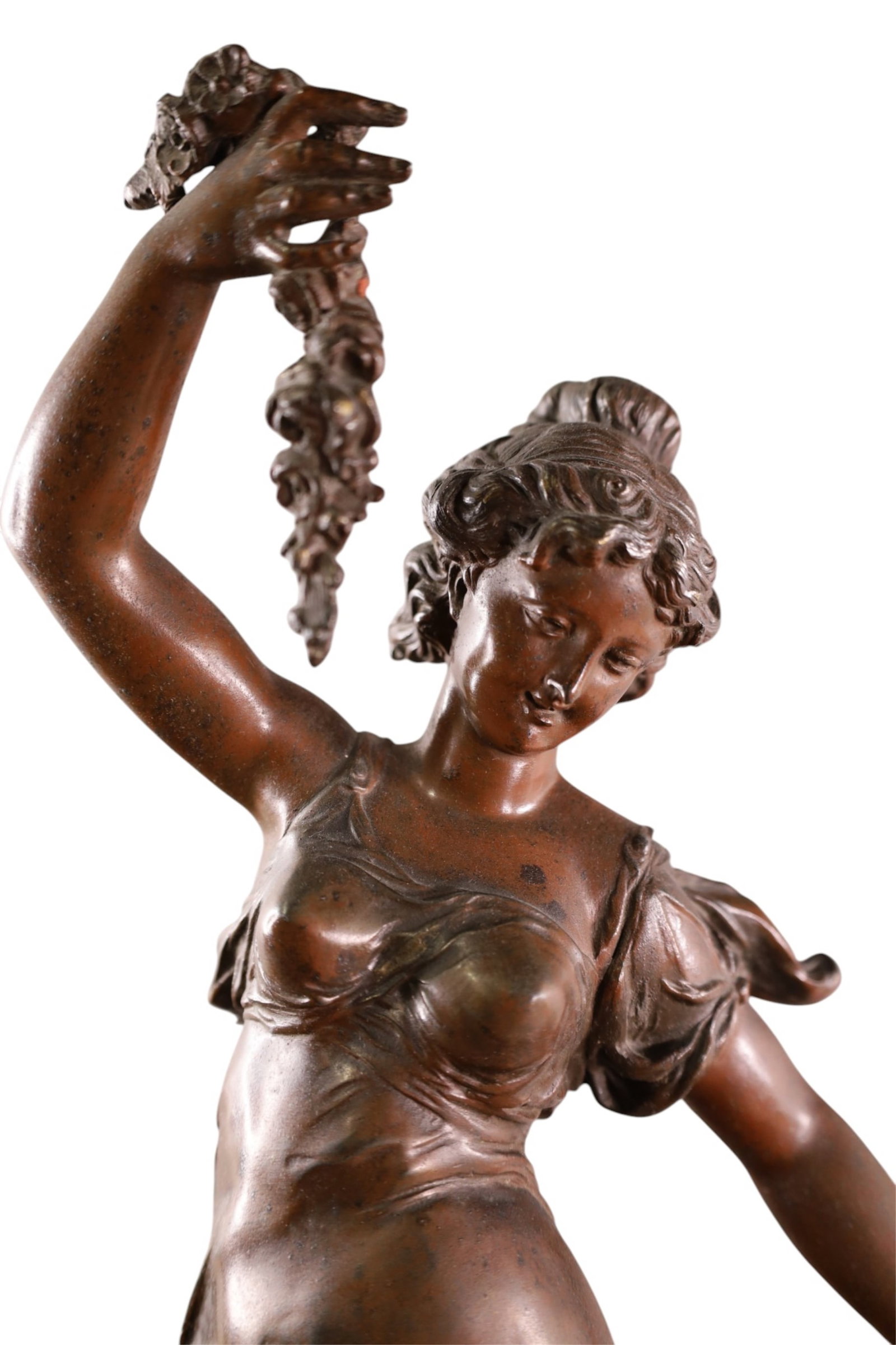 FRENCH FIGURAL MANTLE CLOCK - 2
