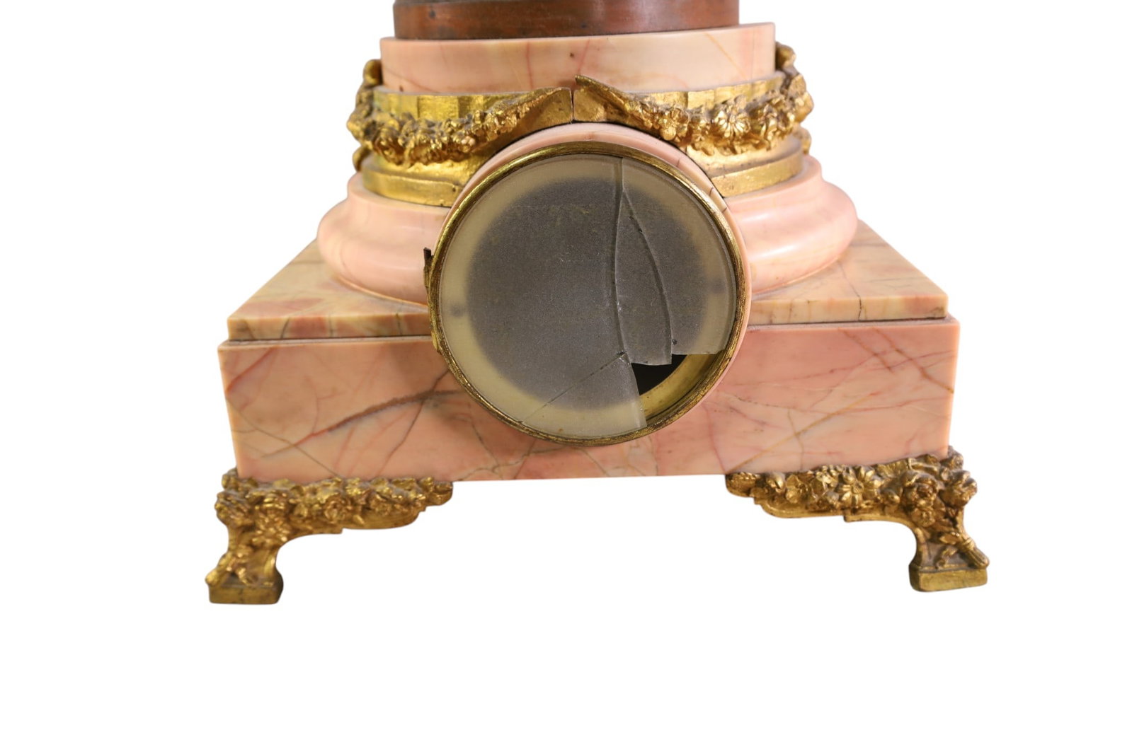 FRENCH FIGURAL MANTLE CLOCK - 5