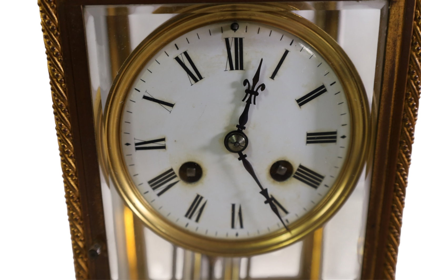 CRYSTAL REGULATOR MANTLE CLOCK - 2