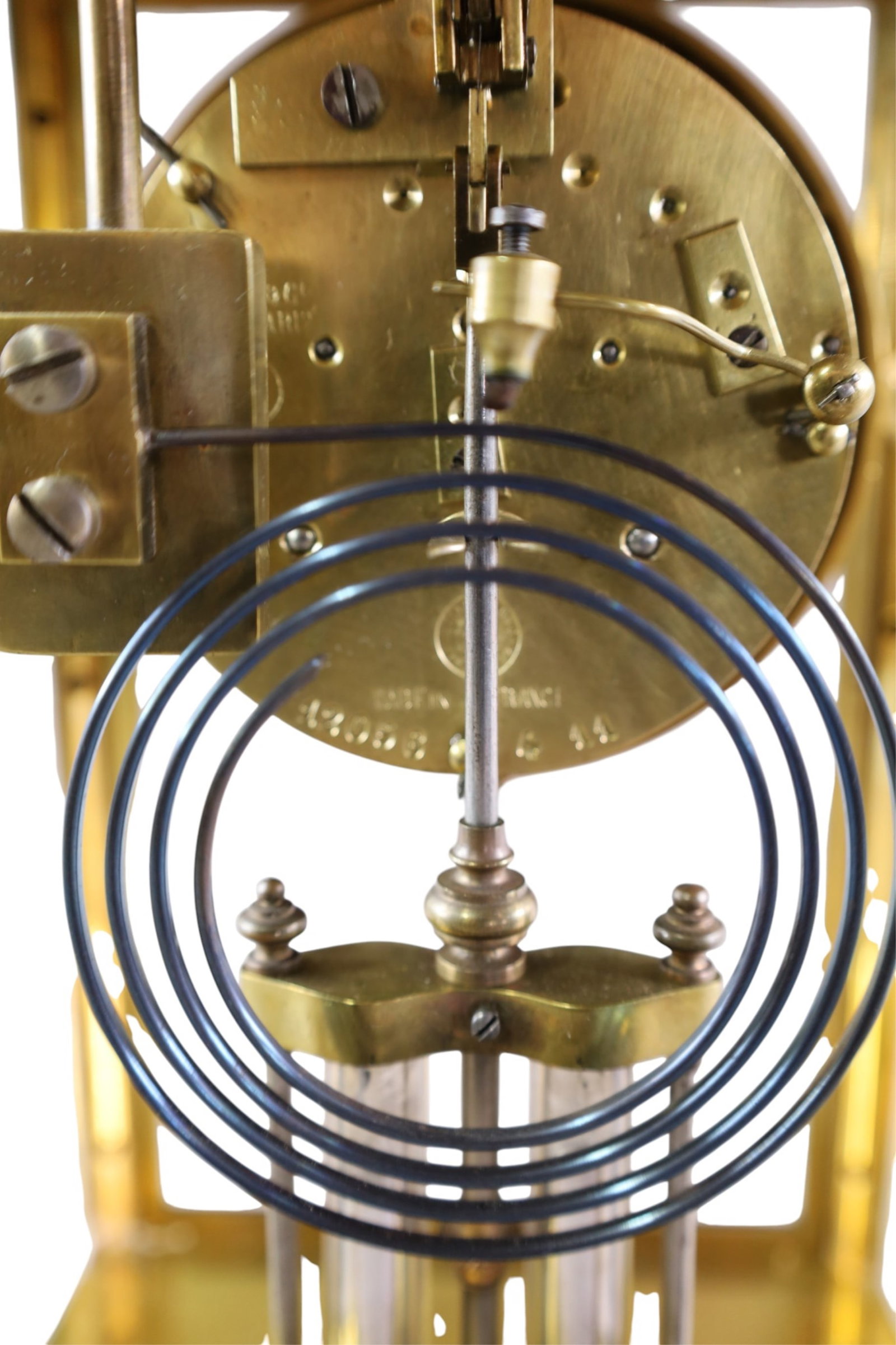 CRYSTAL REGULATOR MANTLE CLOCK - 3