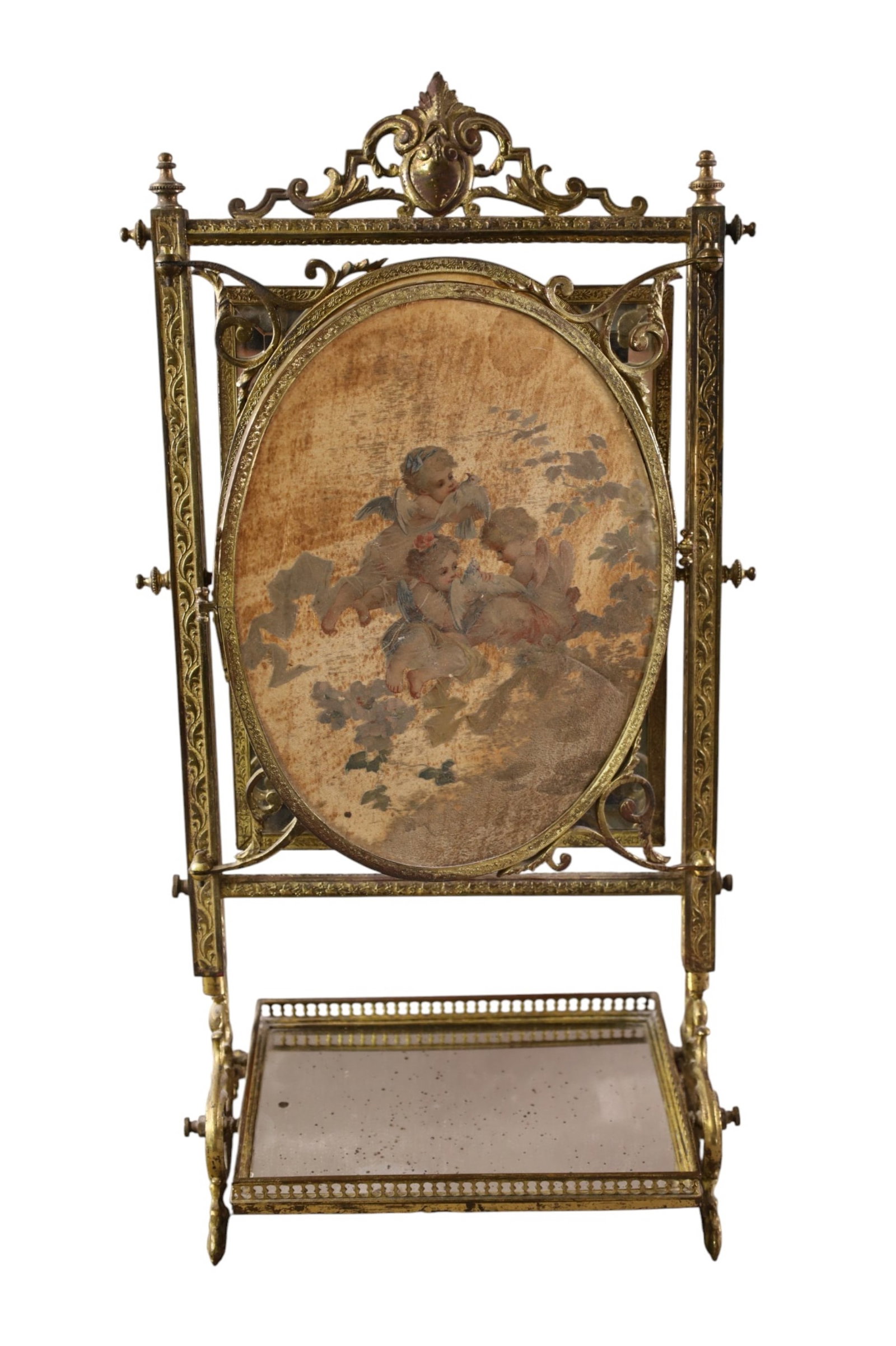 VICTORIAN TABLE TOP VANITY MIRROR - 2