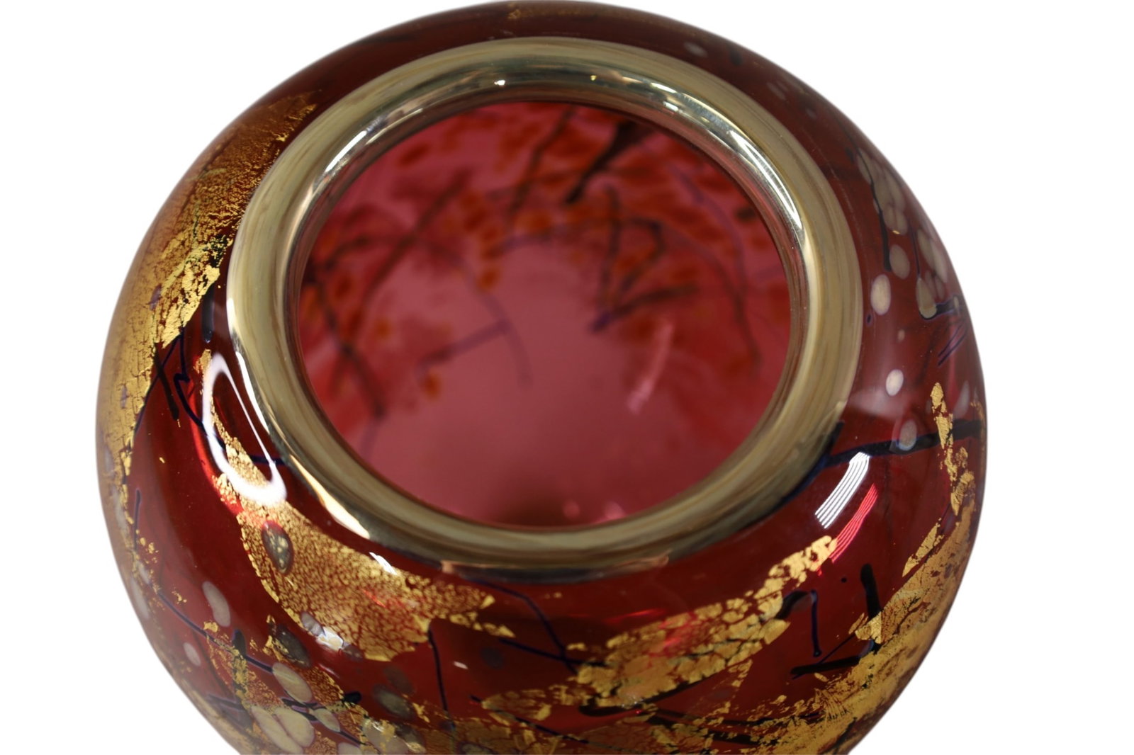 ART GLASS VASE - 2