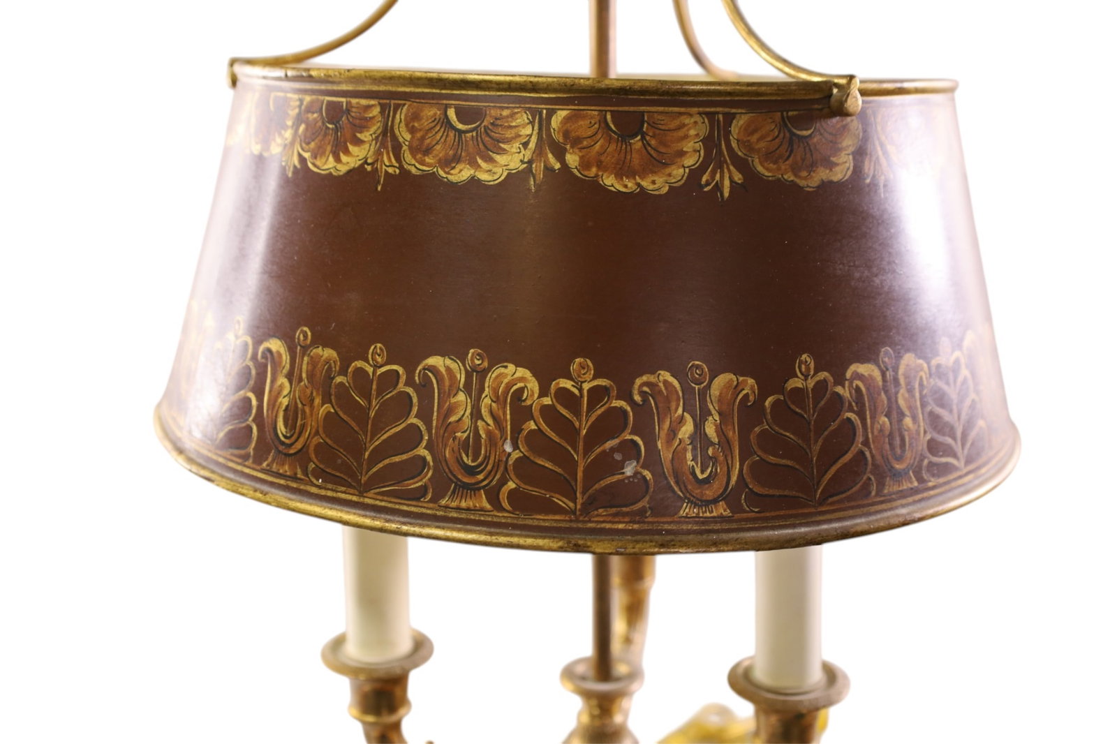 FRENCH BRONZE LAMP - 2