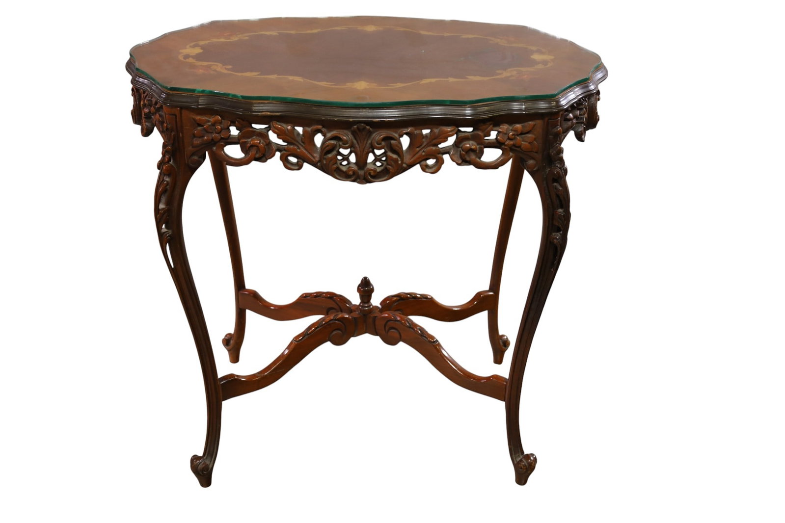 FRENCH STYLE SIDE TABLE (1 of 3)