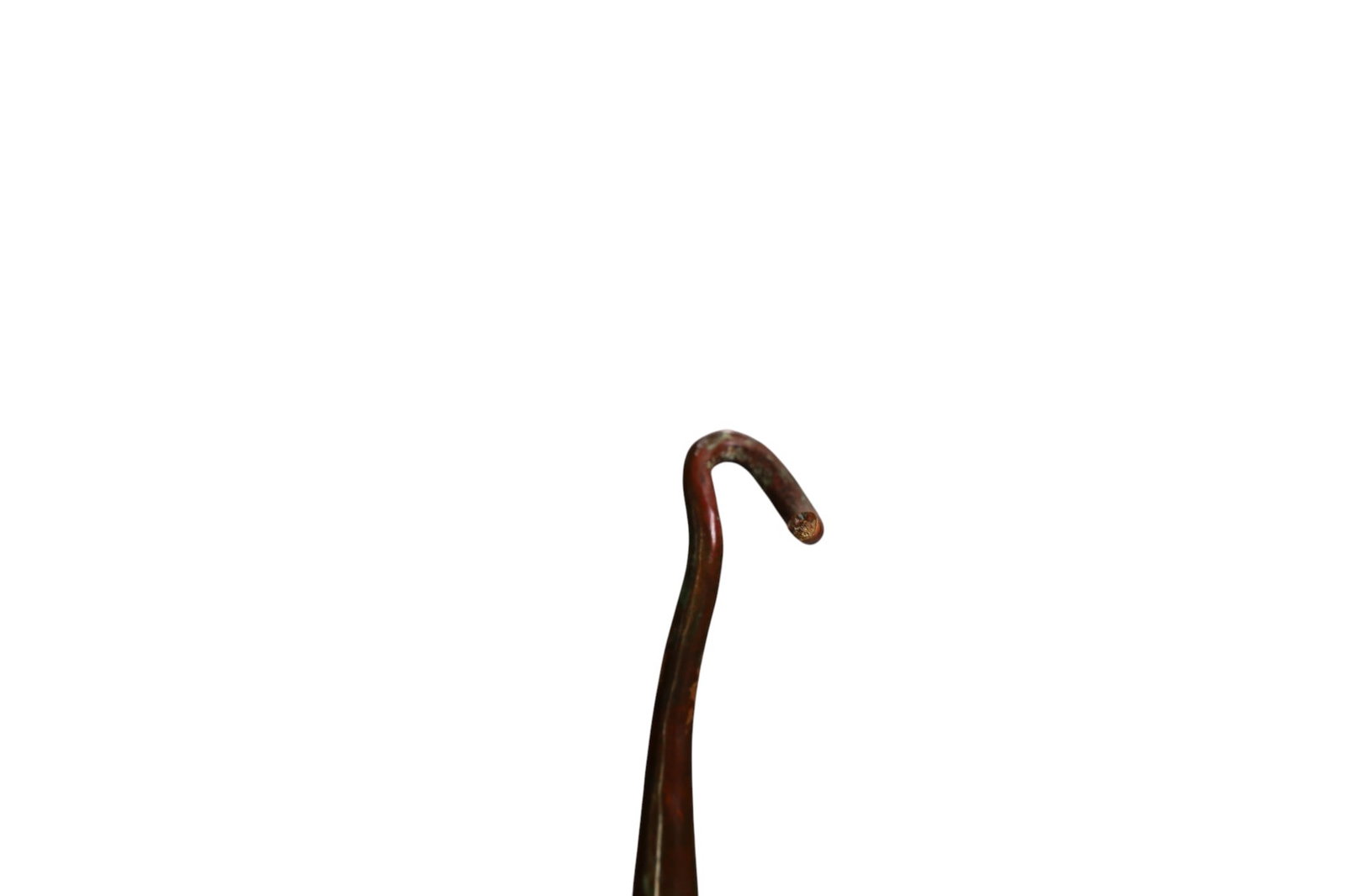 BUFFALO STUDIOS BRONZE & LEADED GLASS FLOOR LAMP - 7