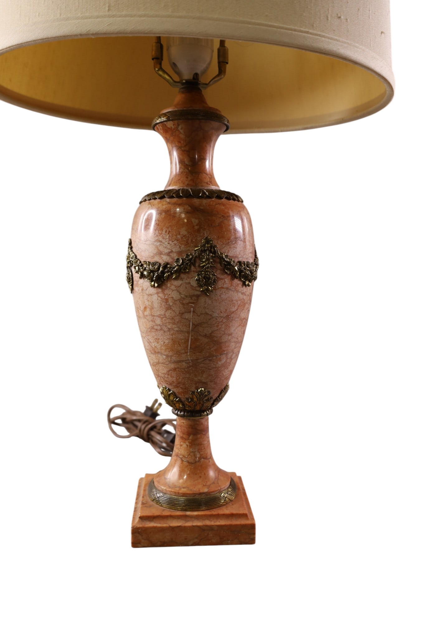 FRENCH STYLE MARBLE TABLE LAMP - 2