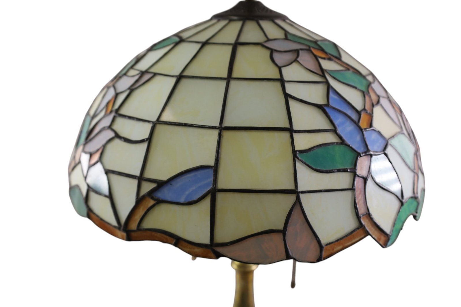LEADED GLASS TABLE LAMP - 3